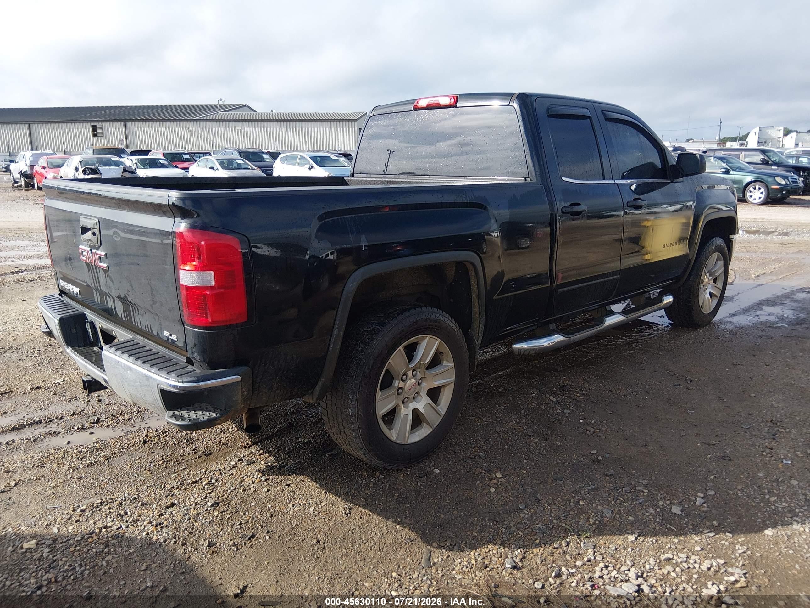 2014 Gmc Sierra 1500 Sle Черный vin: 1GTR1UEC6EZ373254
