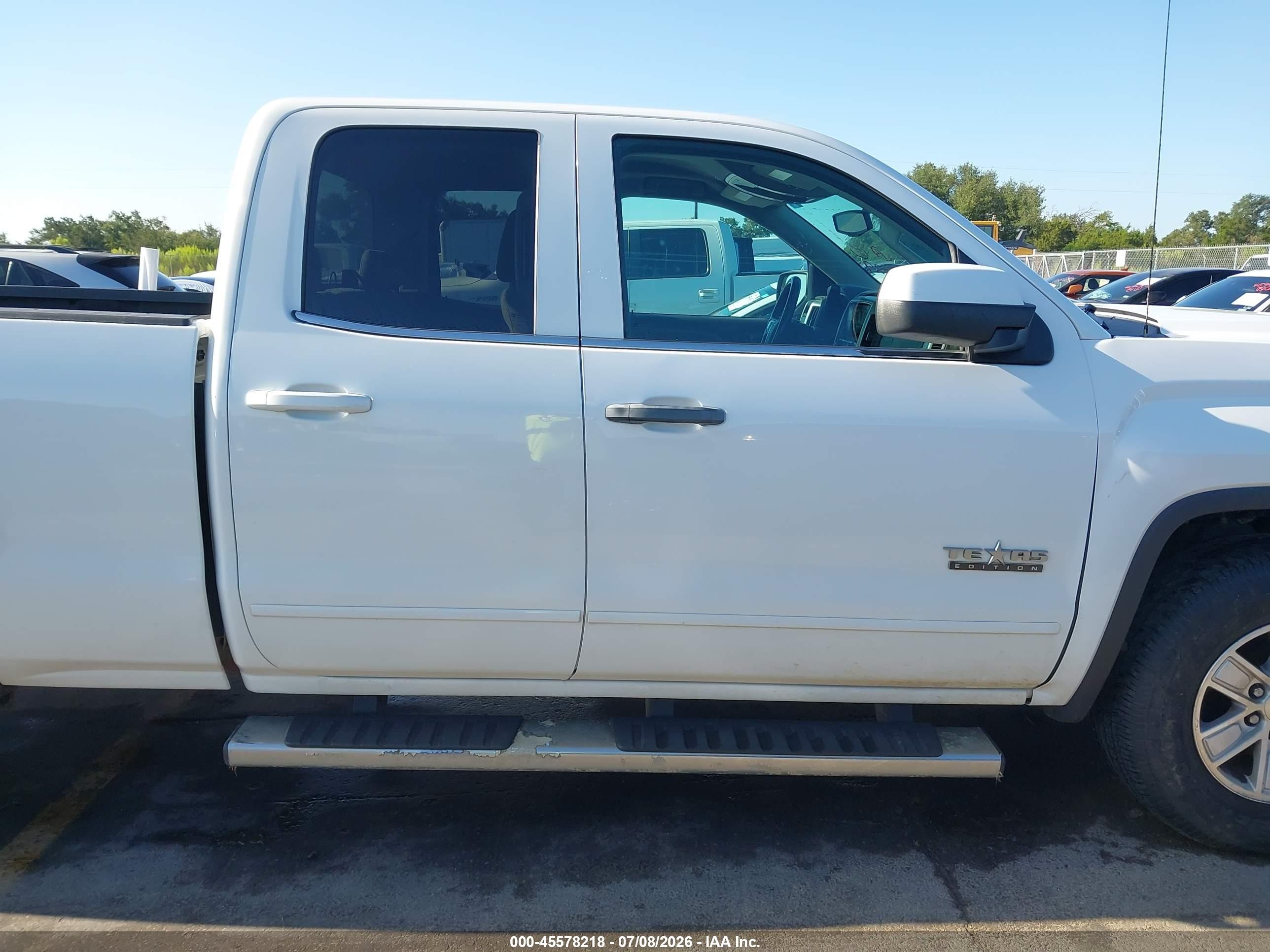 2015 Gmc Sierra 1500 Sle Белый vin: 1GTR1UEC6FZ351336