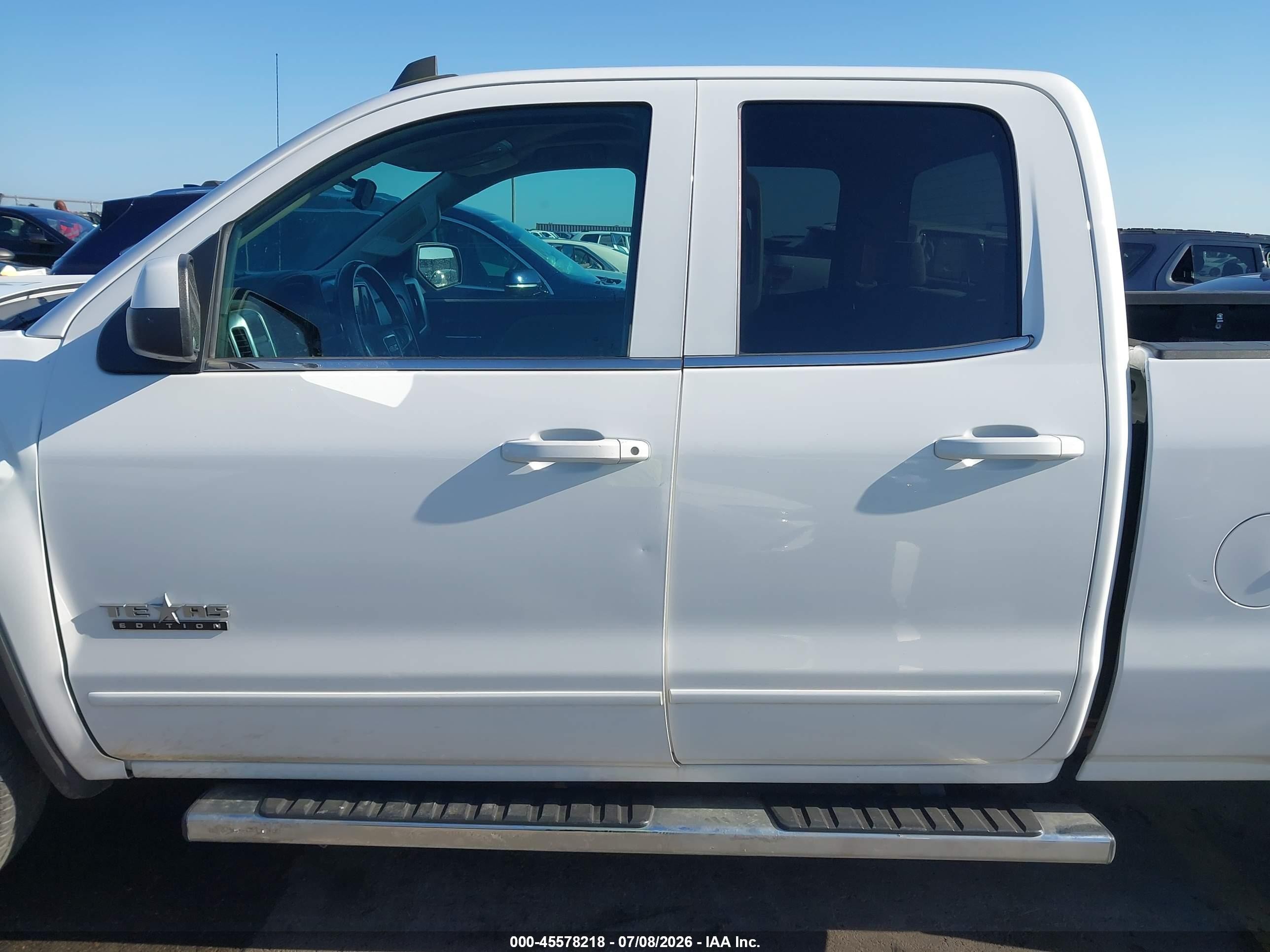 2015 Gmc Sierra 1500 Sle Белый vin: 1GTR1UEC6FZ351336