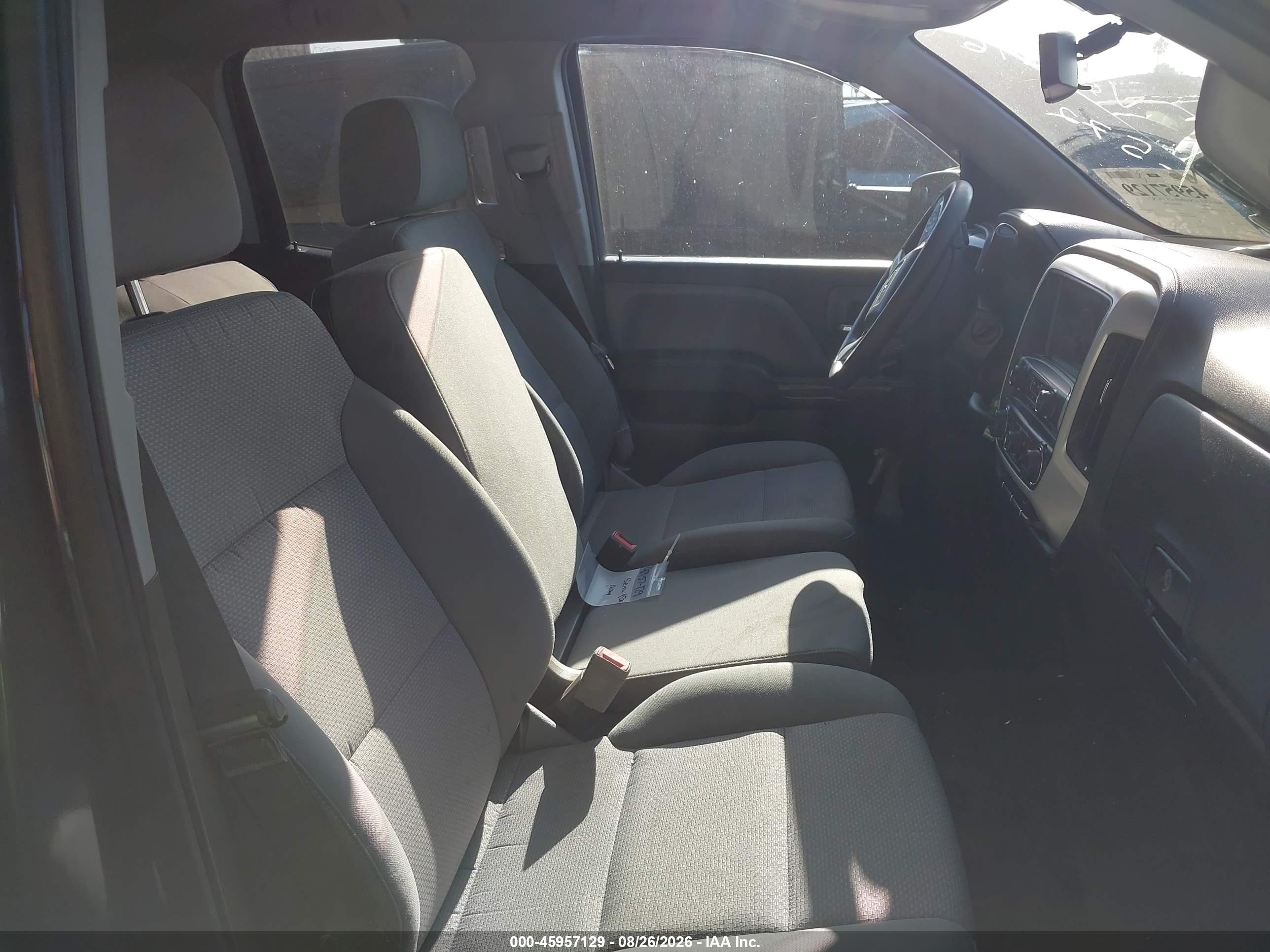 2015 Gmc Sierra 1500 Sle Gray vin: 1GTR1UEC6FZ390296