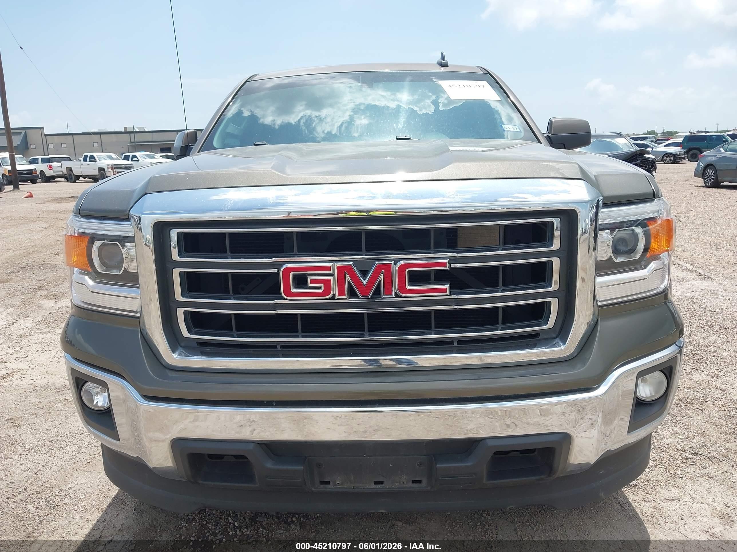 2015 Gmc Sierra 1500 Sle Brown vin: 1GTR1UEC7FZ177776