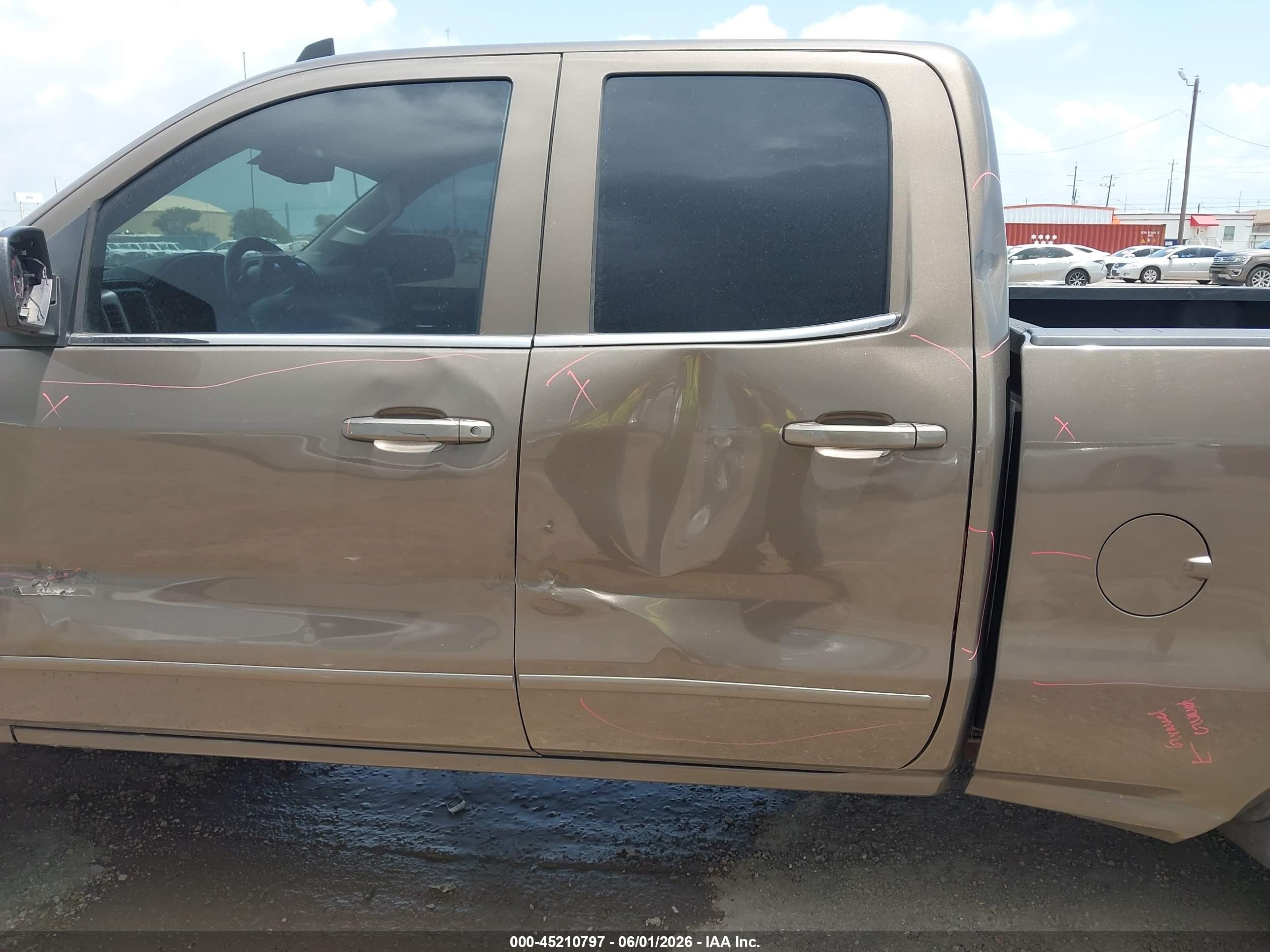 2015 Gmc Sierra 1500 Sle Brown vin: 1GTR1UEC7FZ177776