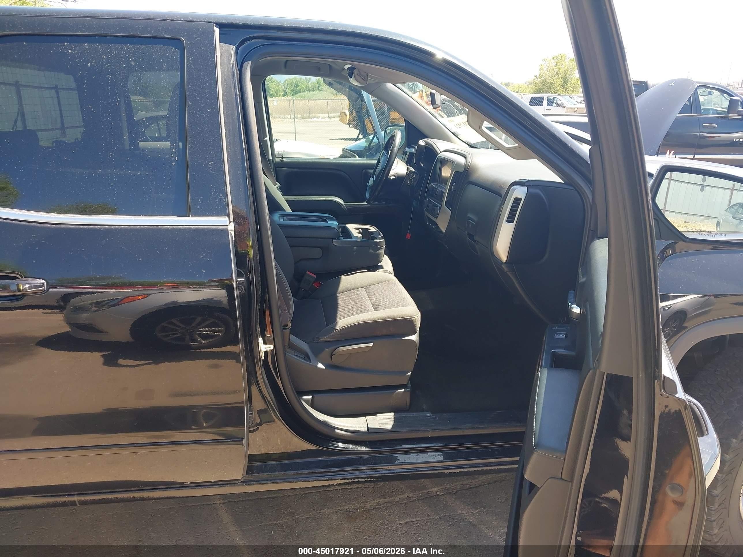 2014 Gmc Sierra 1500 Sle Black vin: 1GTR1UEC8EZ264228