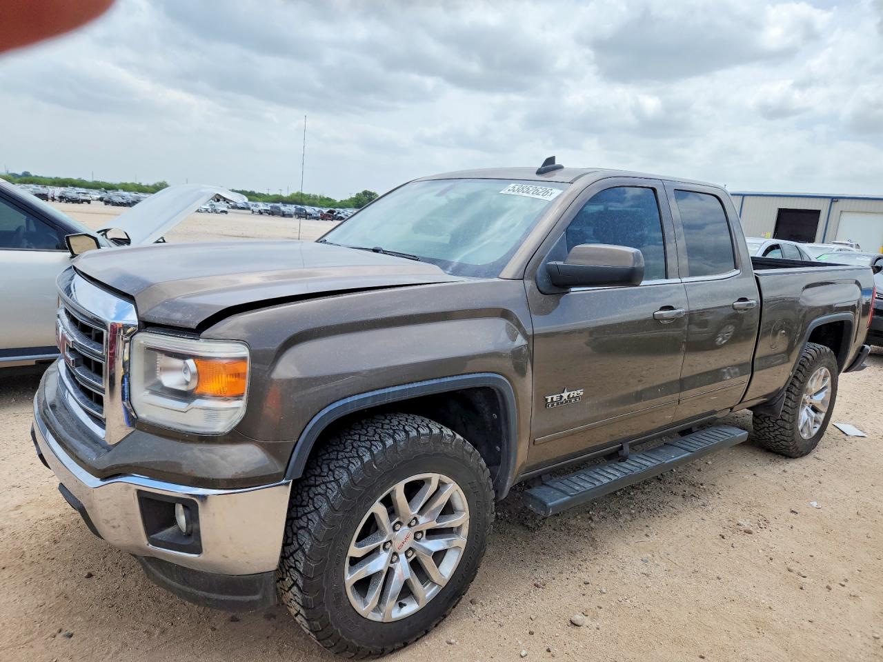 2015 Gmc Sierra C1500 Sle Brown vin: 1GTR1UEC8FZ154894