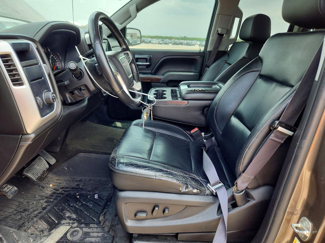 2015 Gmc Sierra C1500 Sle Brown vin: 1GTR1UEC8FZ154894