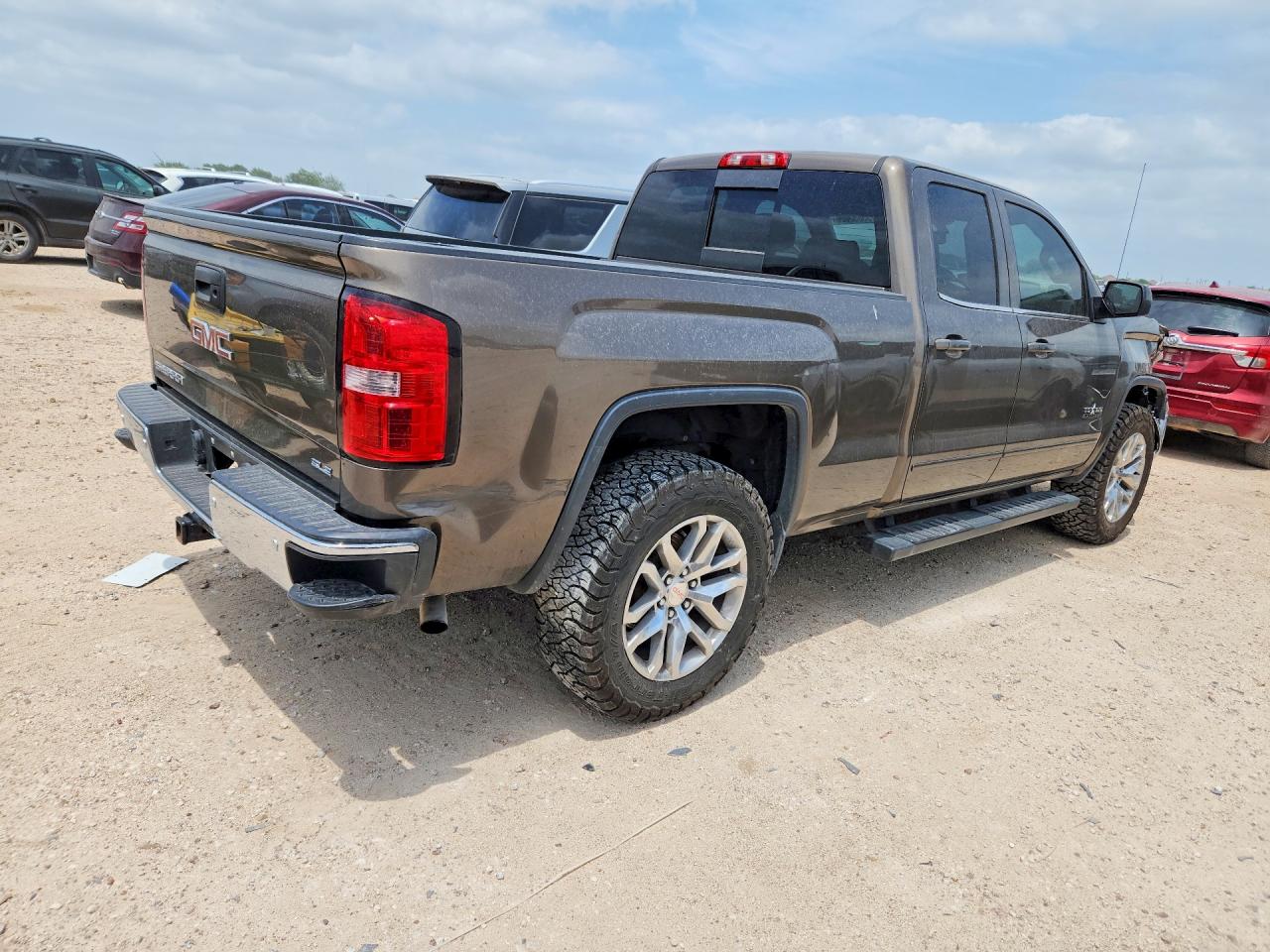 2015 Gmc Sierra C1500 Sle Brown vin: 1GTR1UEC8FZ154894