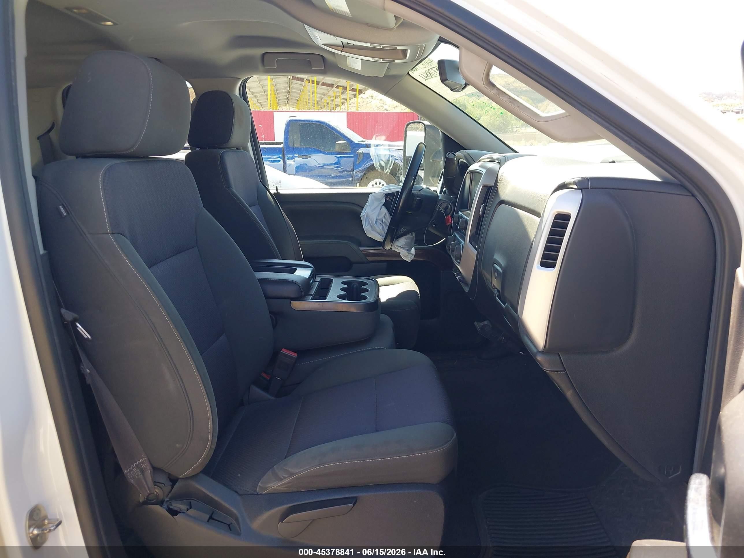 2015 Gmc Sierra 1500 Sle White vin: 1GTR1UEC8FZ289955