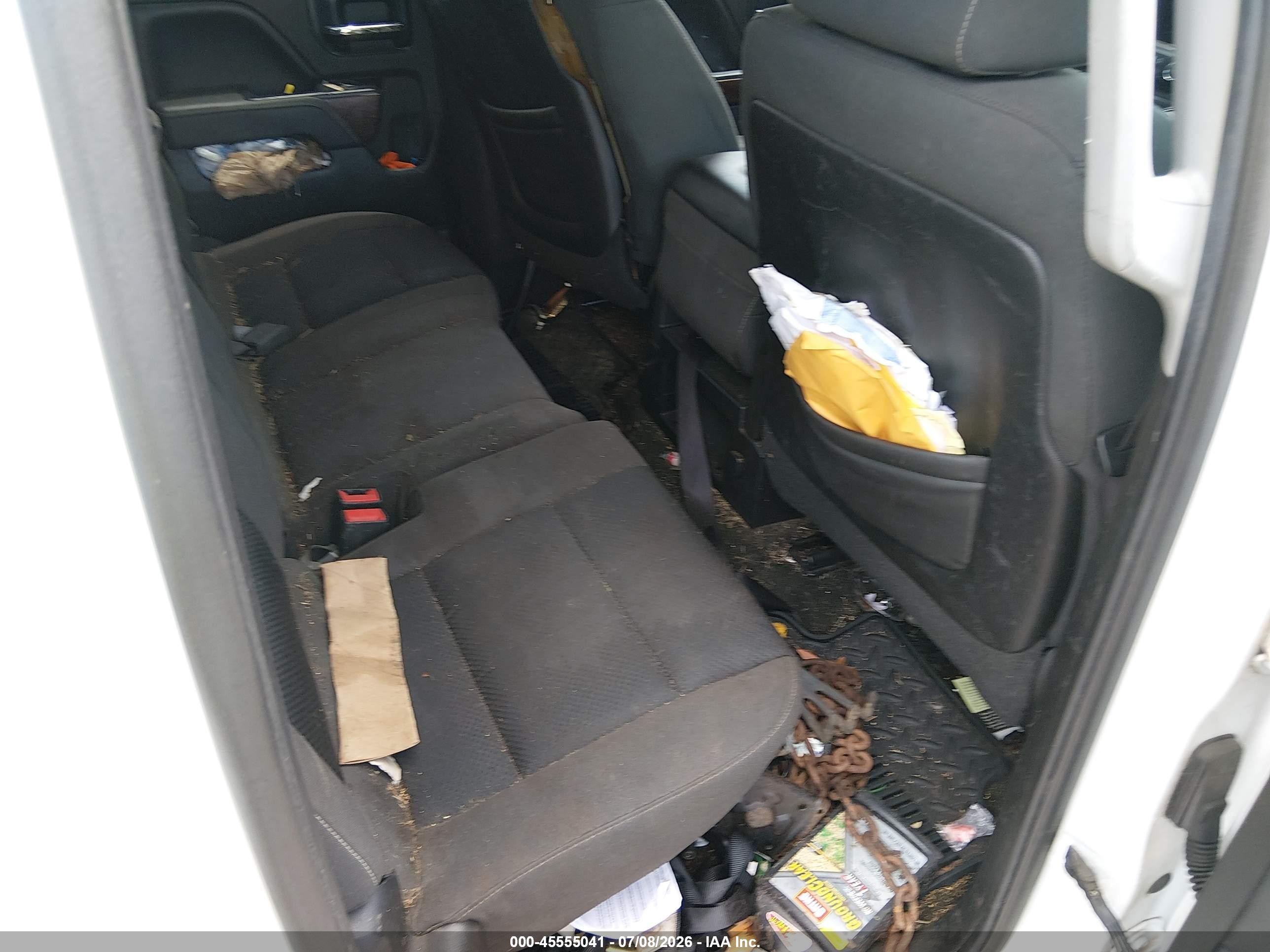 2015 Gmc Sierra 1500 Sle White vin: 1GTR1UEC8FZ397332