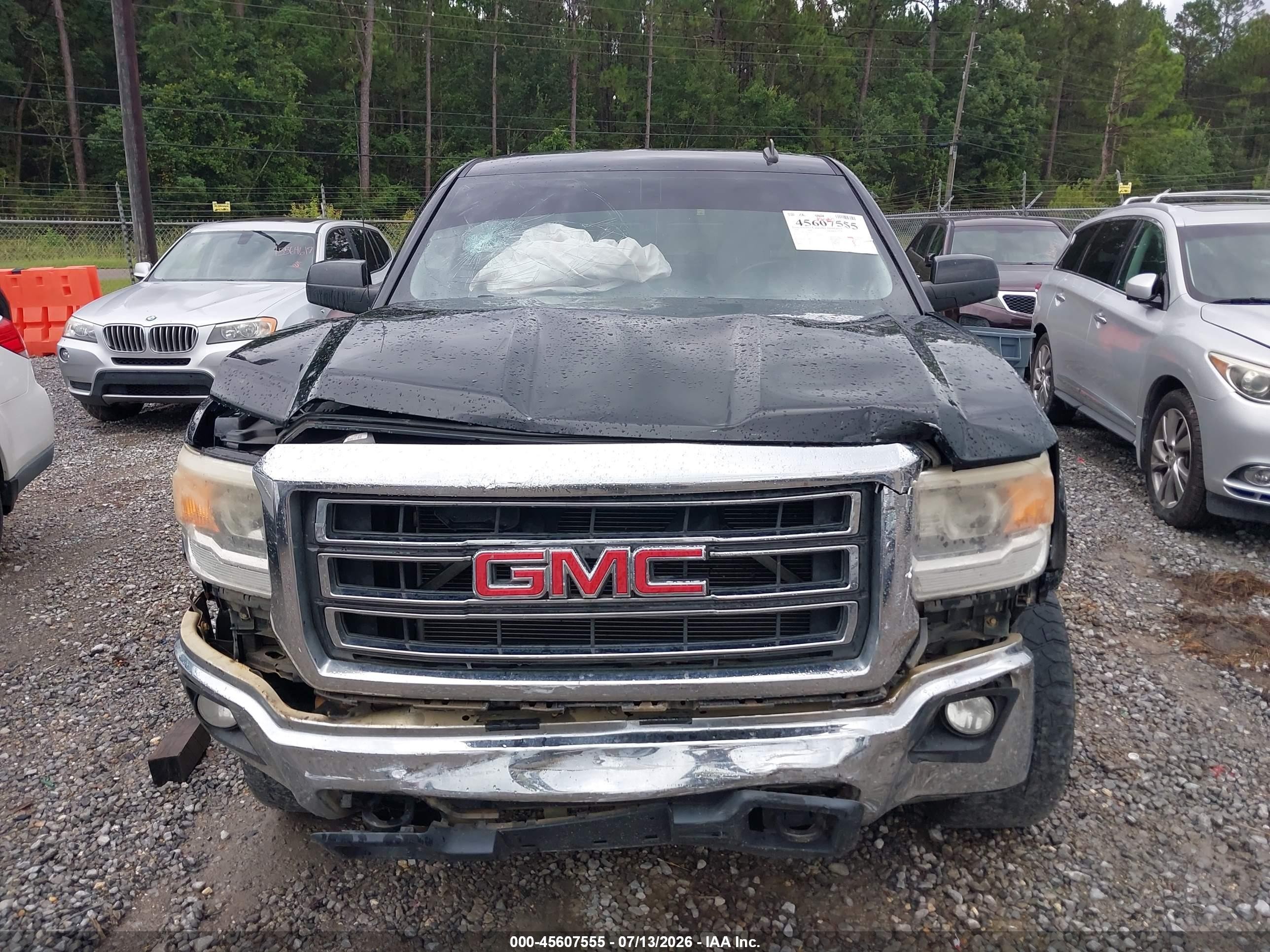 2014 Gmc Sierra 1500 Sle Black vin: 1GTR1UECXEZ337793