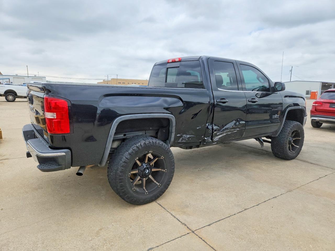 2015 Gmc Sierra C1500 Sle Black vin: 1GTR1UECXFZ148207