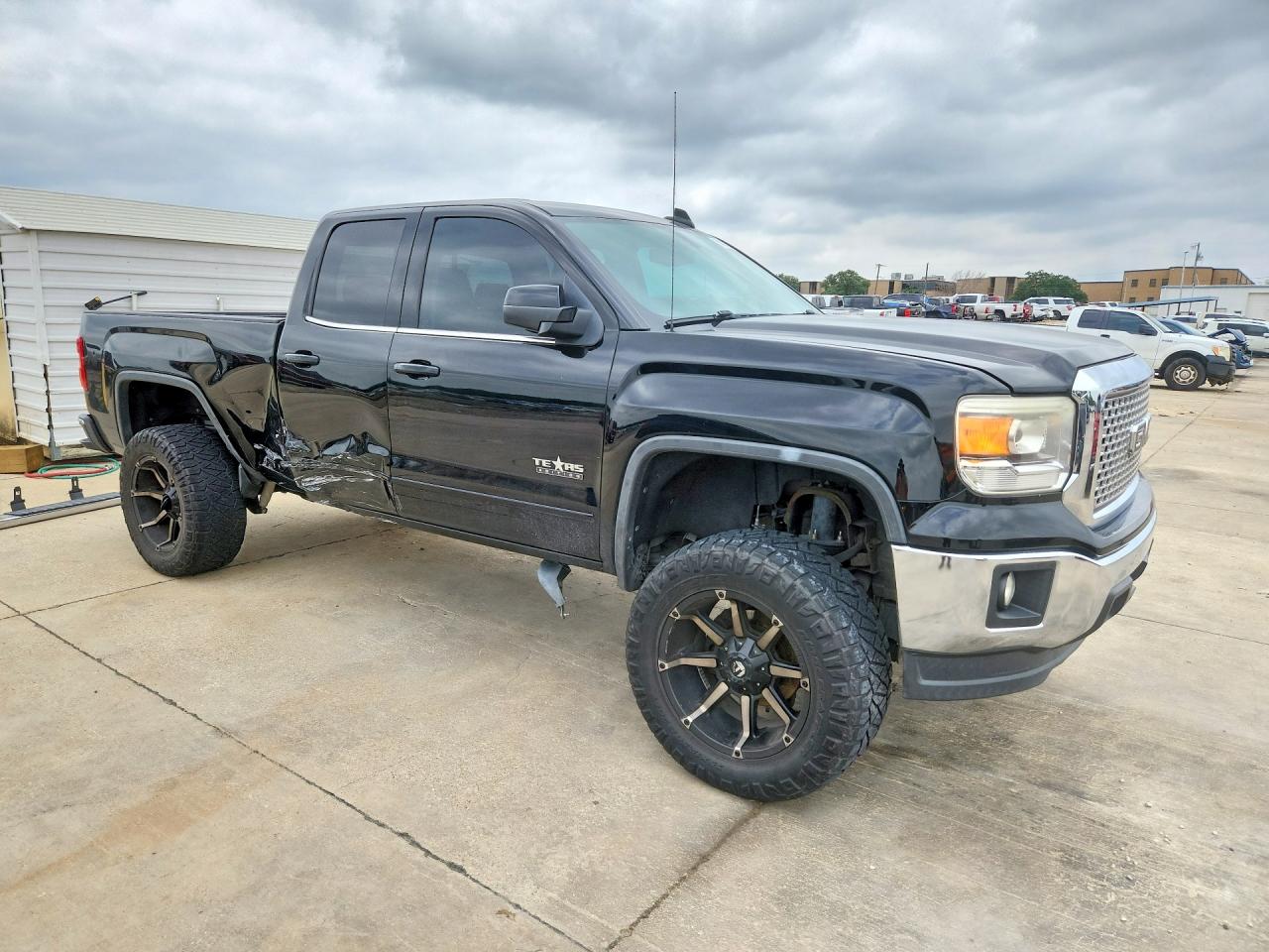 2015 Gmc Sierra C1500 Sle Black vin: 1GTR1UECXFZ148207