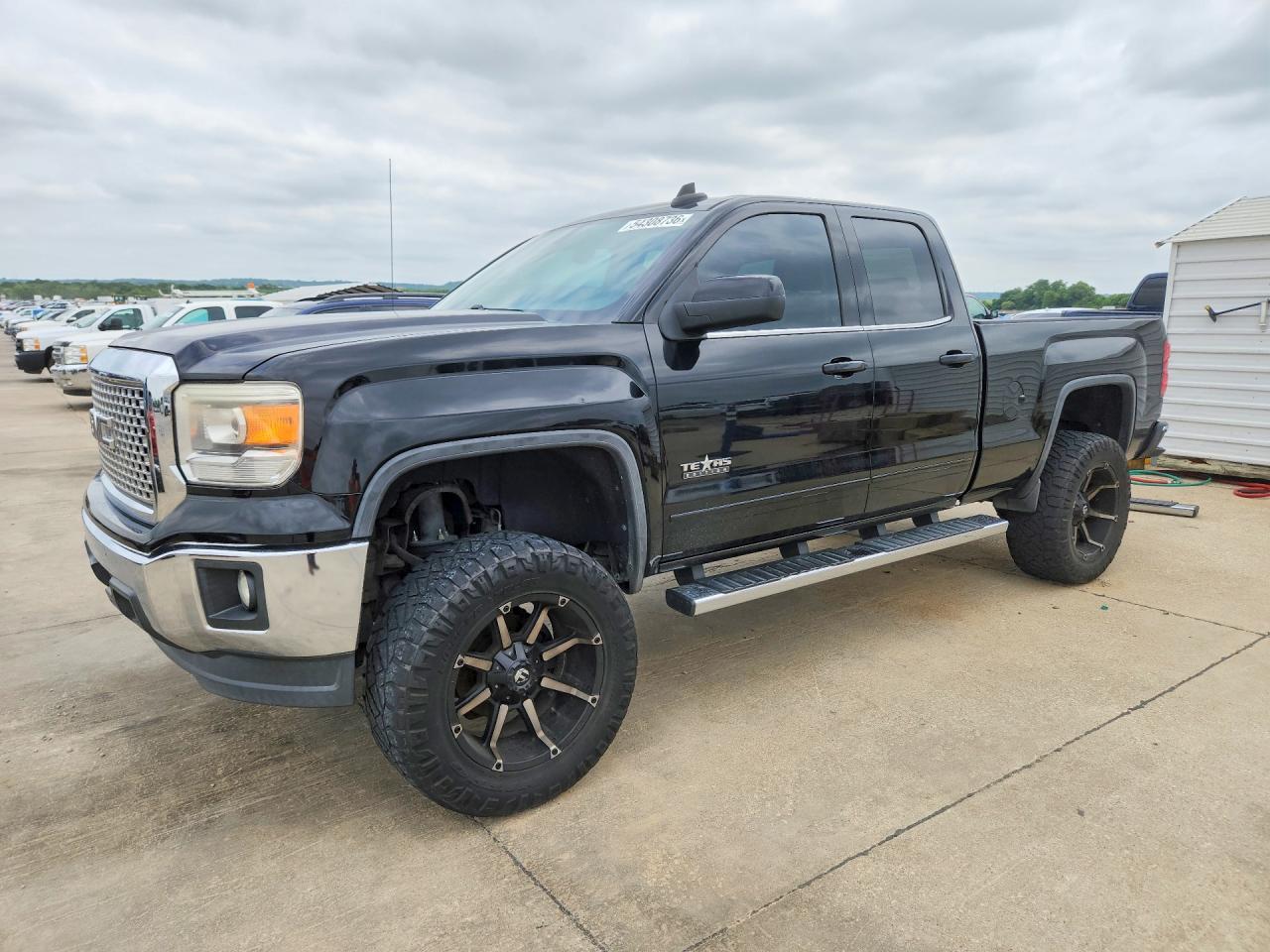 2015 Gmc Sierra C1500 Sle Black vin: 1GTR1UECXFZ148207