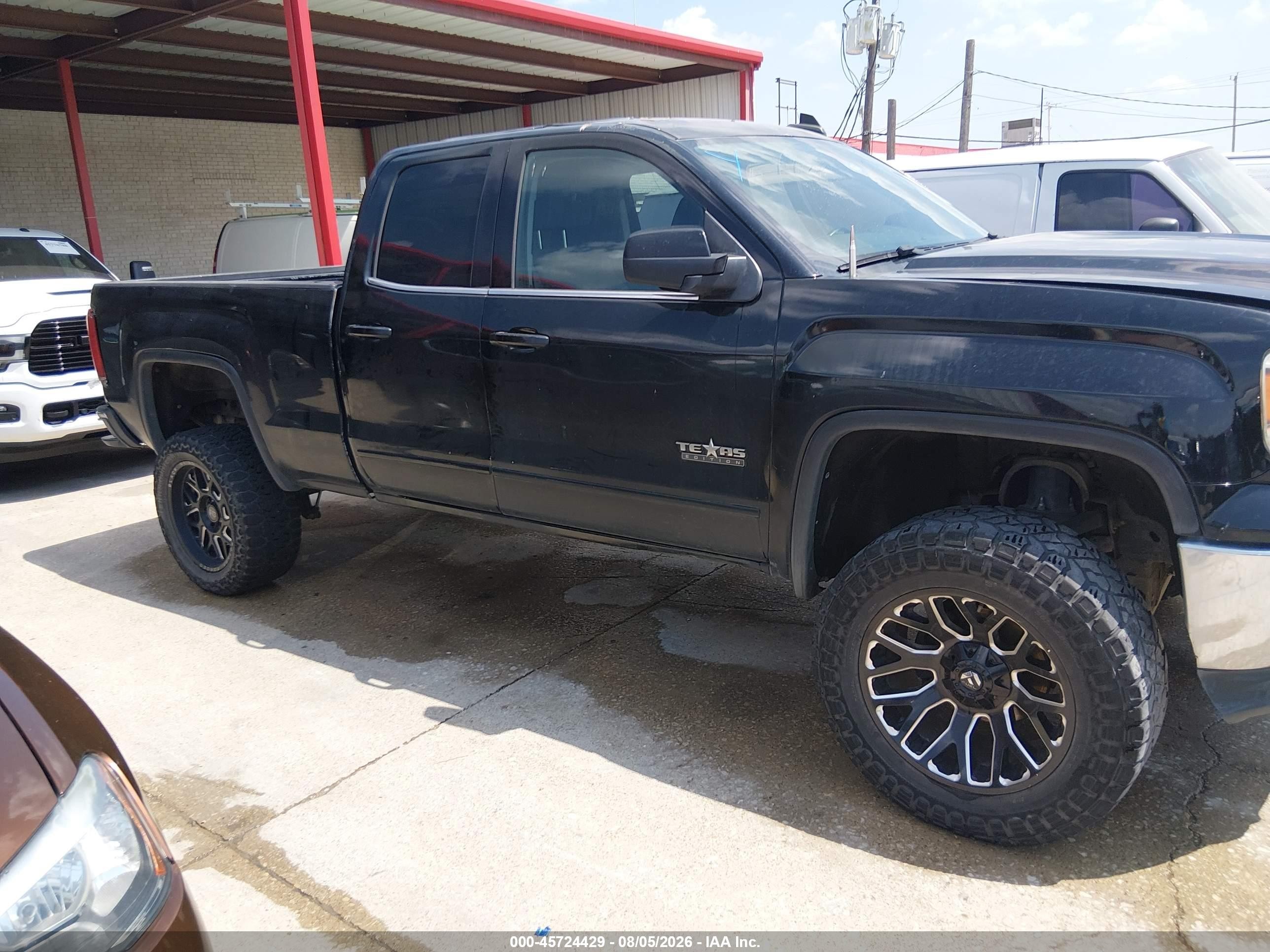 2015 Gmc Sierra 1500 Sle Черный vin: 1GTR1UEH2FZ153610