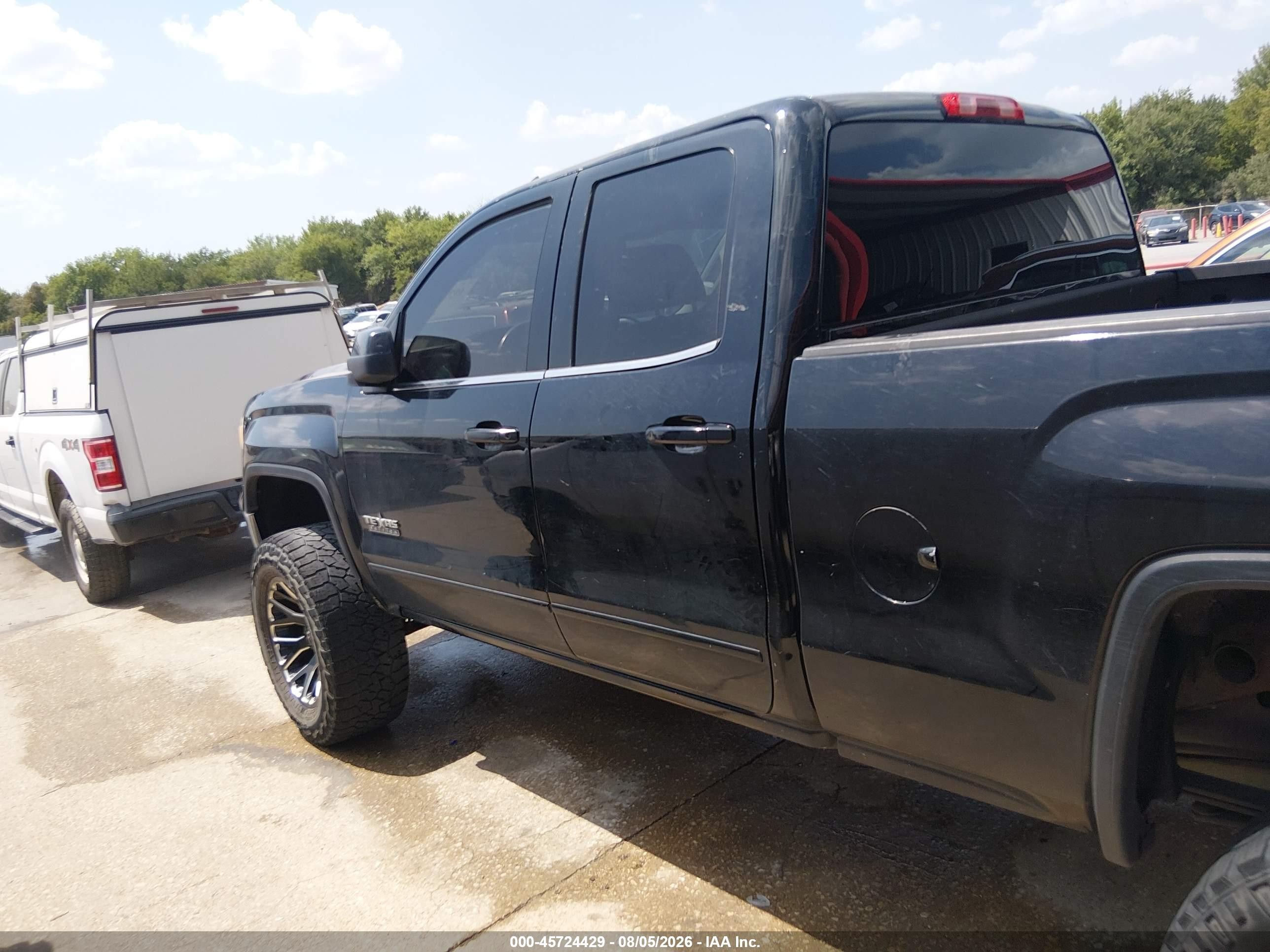 2015 Gmc Sierra 1500 Sle Черный vin: 1GTR1UEH2FZ153610