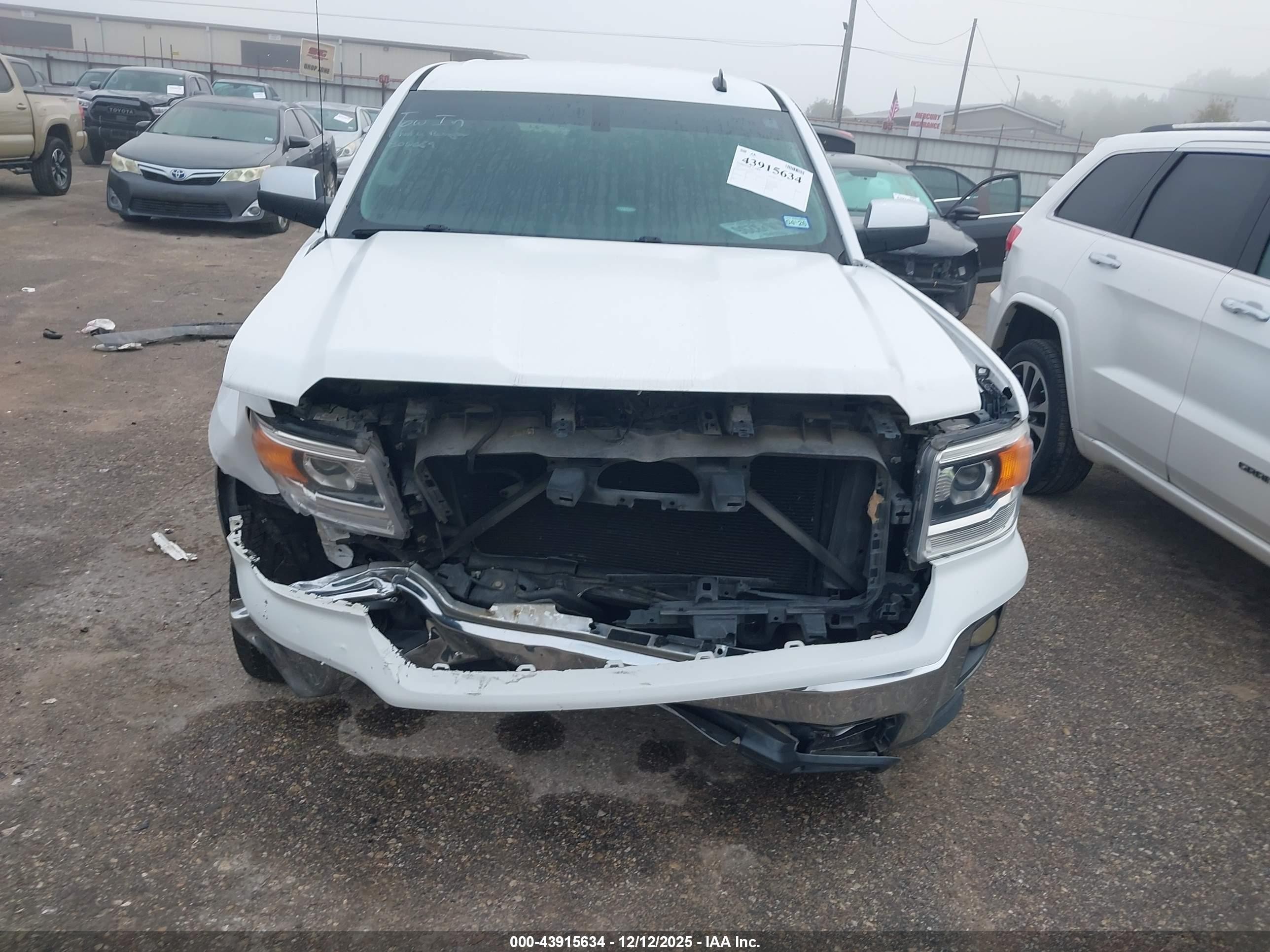 2014 Gmc Sierra 1500 Sle White vin: 1GTR1UEH4EZ246725