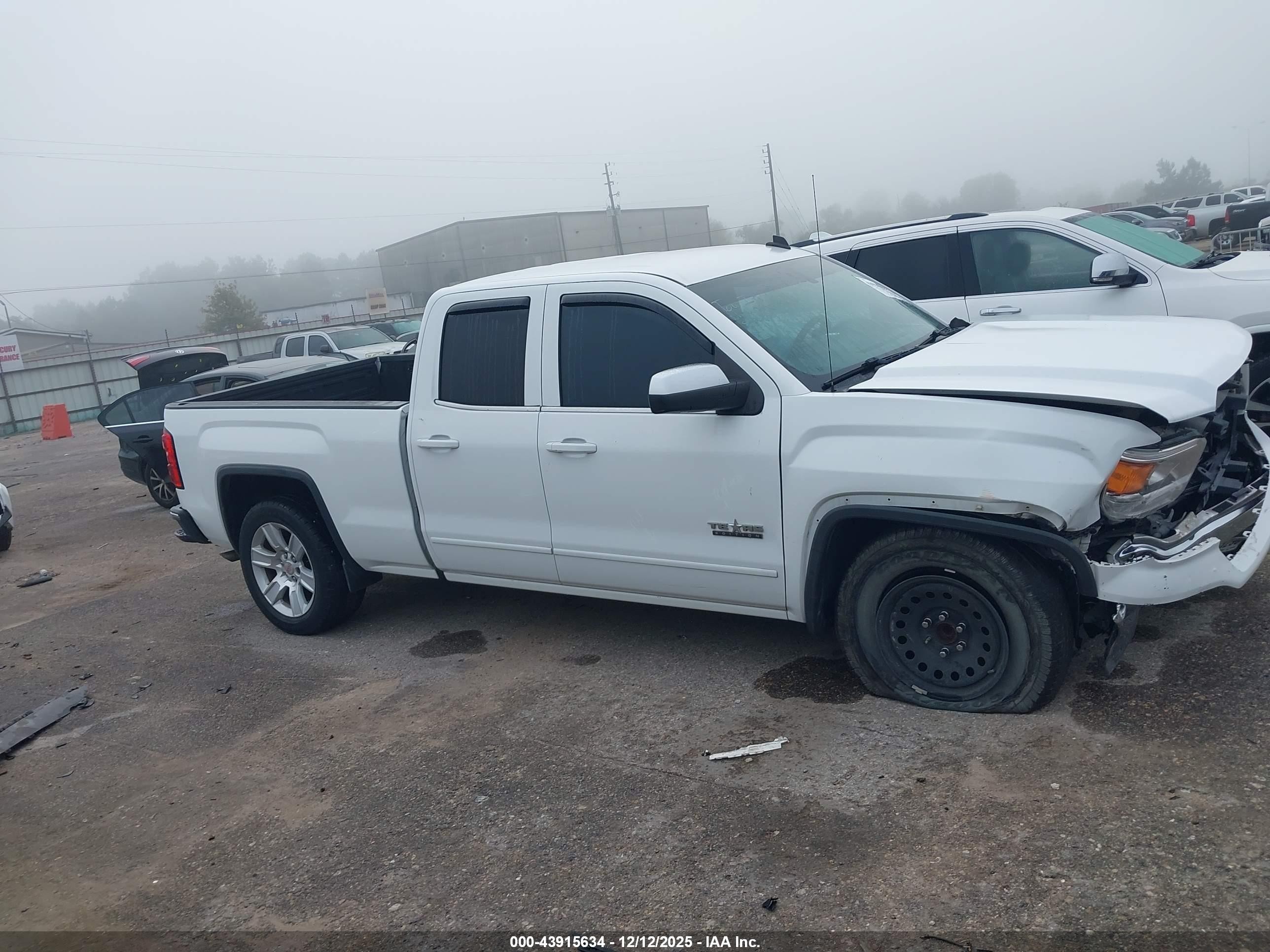 2014 Gmc Sierra 1500 Sle White vin: 1GTR1UEH4EZ246725