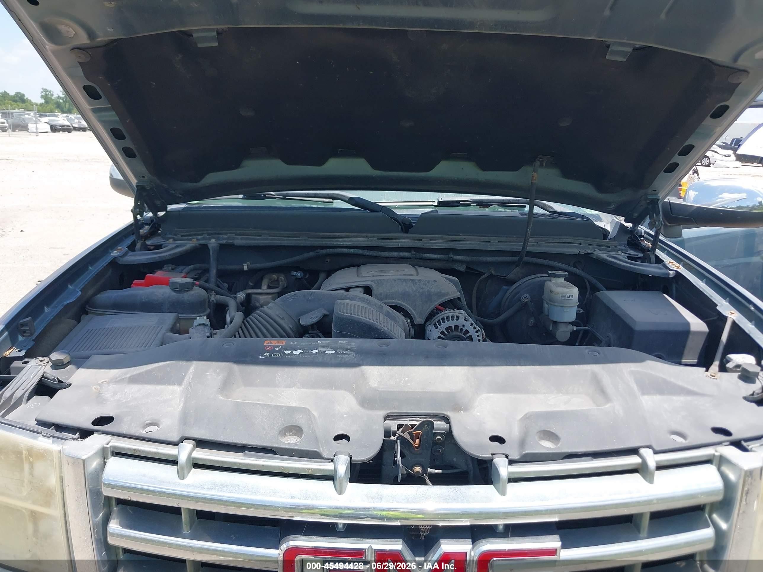 2011 Gmc Sierra 1500 Sle Blue vin: 1GTR1VE00BZ412038