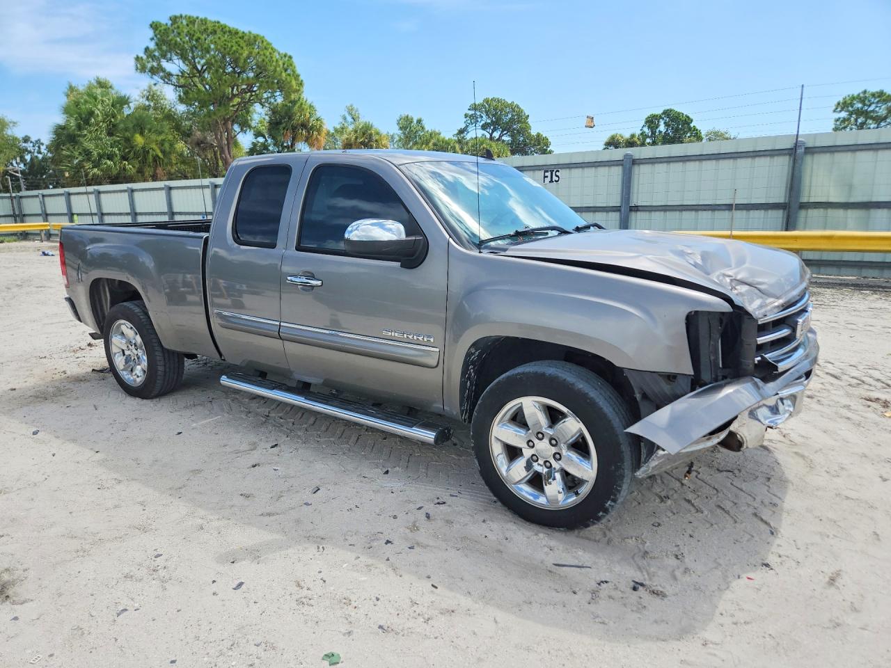2012 Gmc Sierra C1500 Sle Gray vin: 1GTR1VE00CZ228686