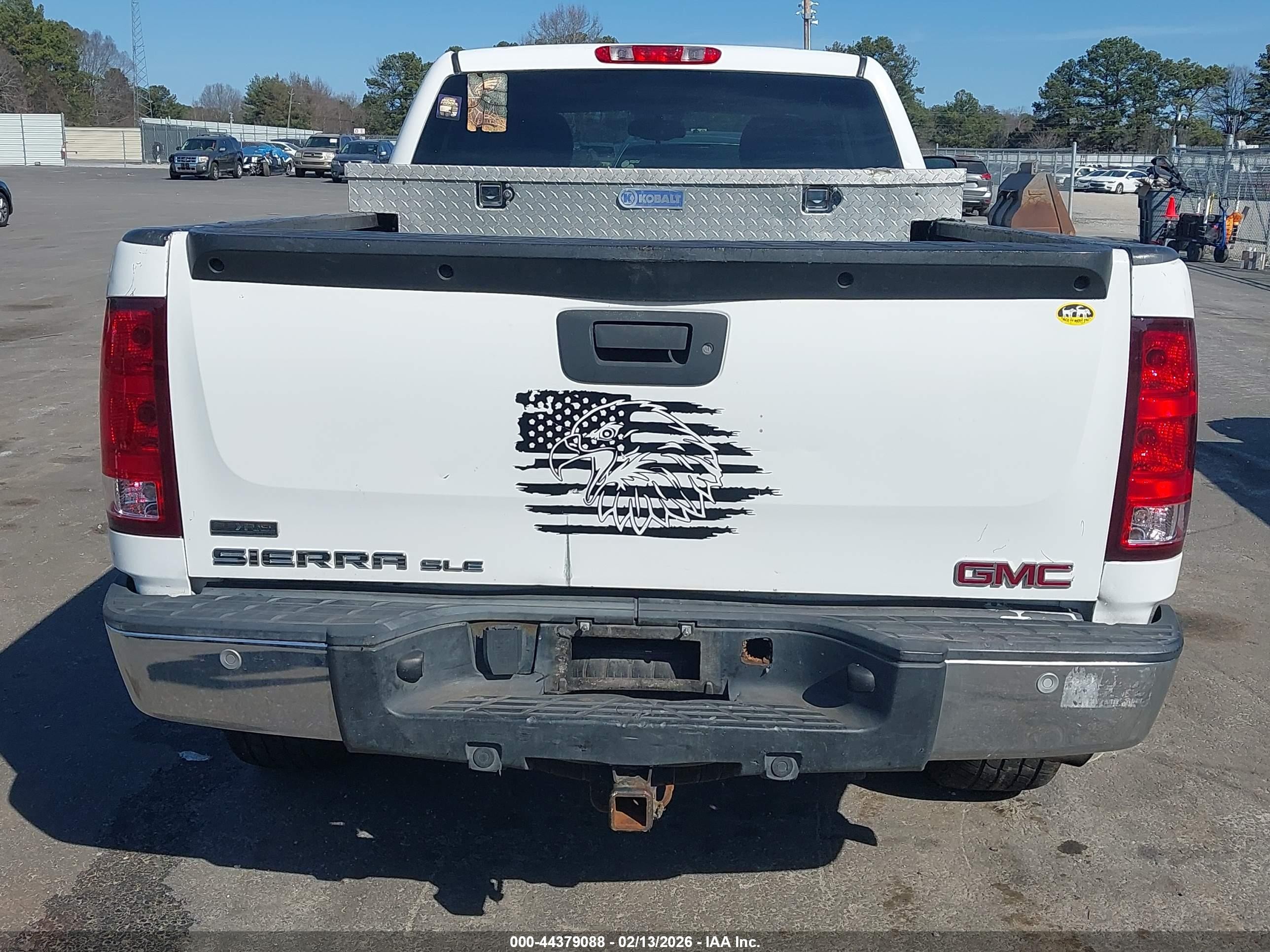 2011 Gmc Sierra 1500 Sle White vin: 1GTR1VE02BZ234519