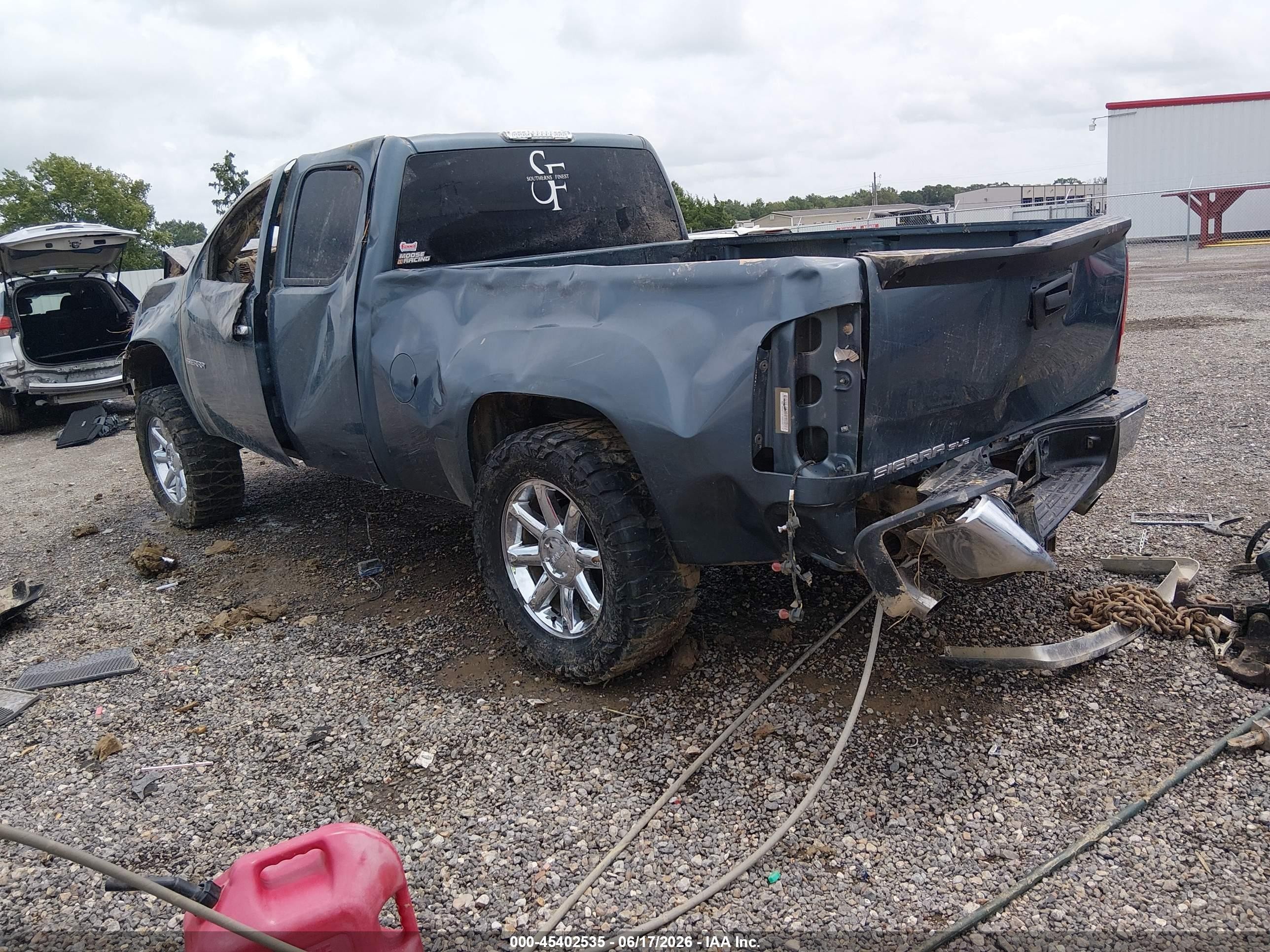 2011 Gmc Sierra 1500 Sle Синий vin: 1GTR1VE02BZ399034