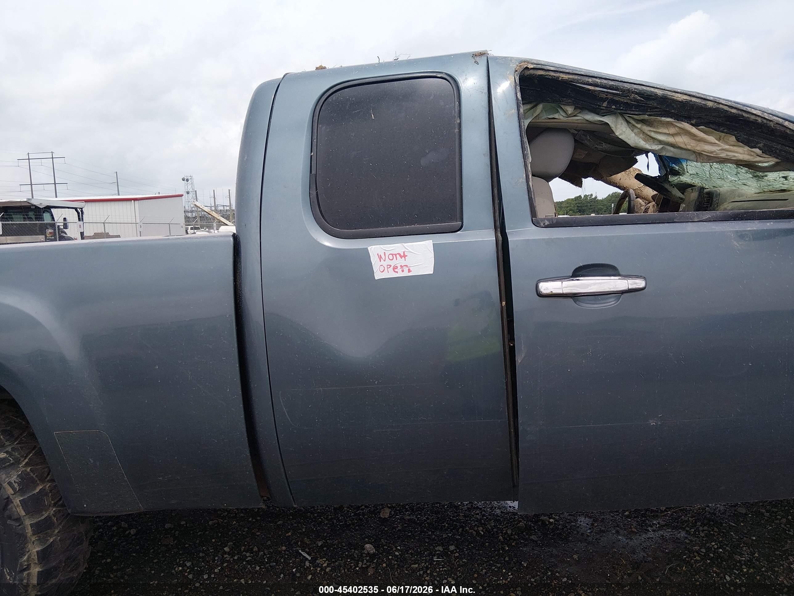 2011 Gmc Sierra 1500 Sle Синий vin: 1GTR1VE02BZ399034