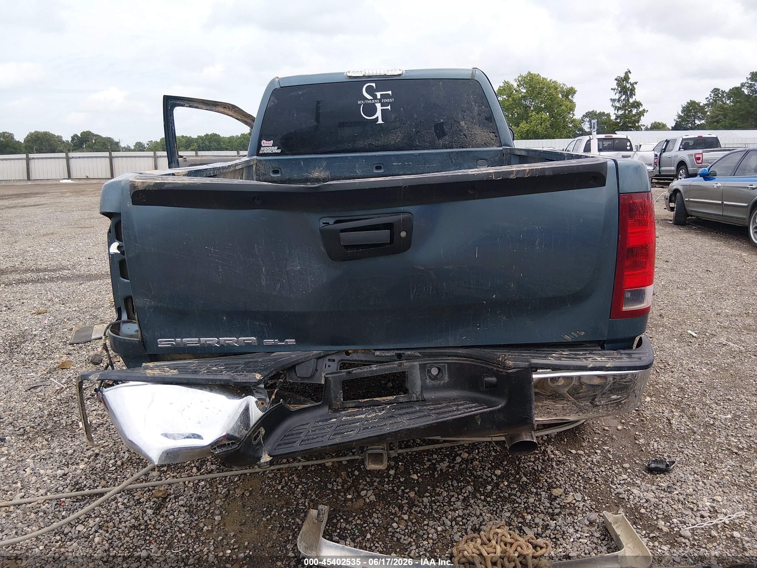 2011 Gmc Sierra 1500 Sle Синий vin: 1GTR1VE02BZ399034