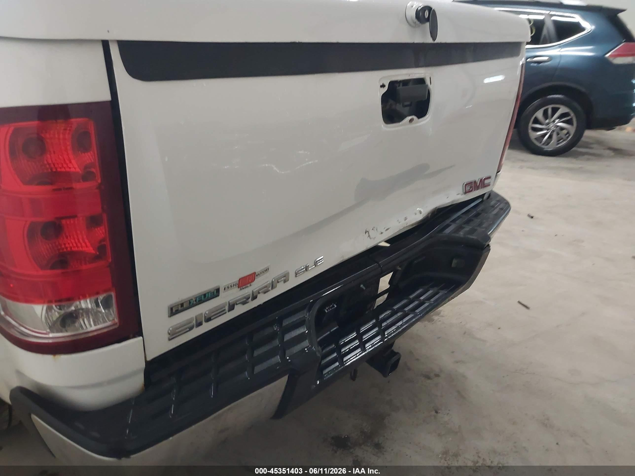 2012 Gmc Sierra 1500 Sle White vin: 1GTR1VE02CZ219228