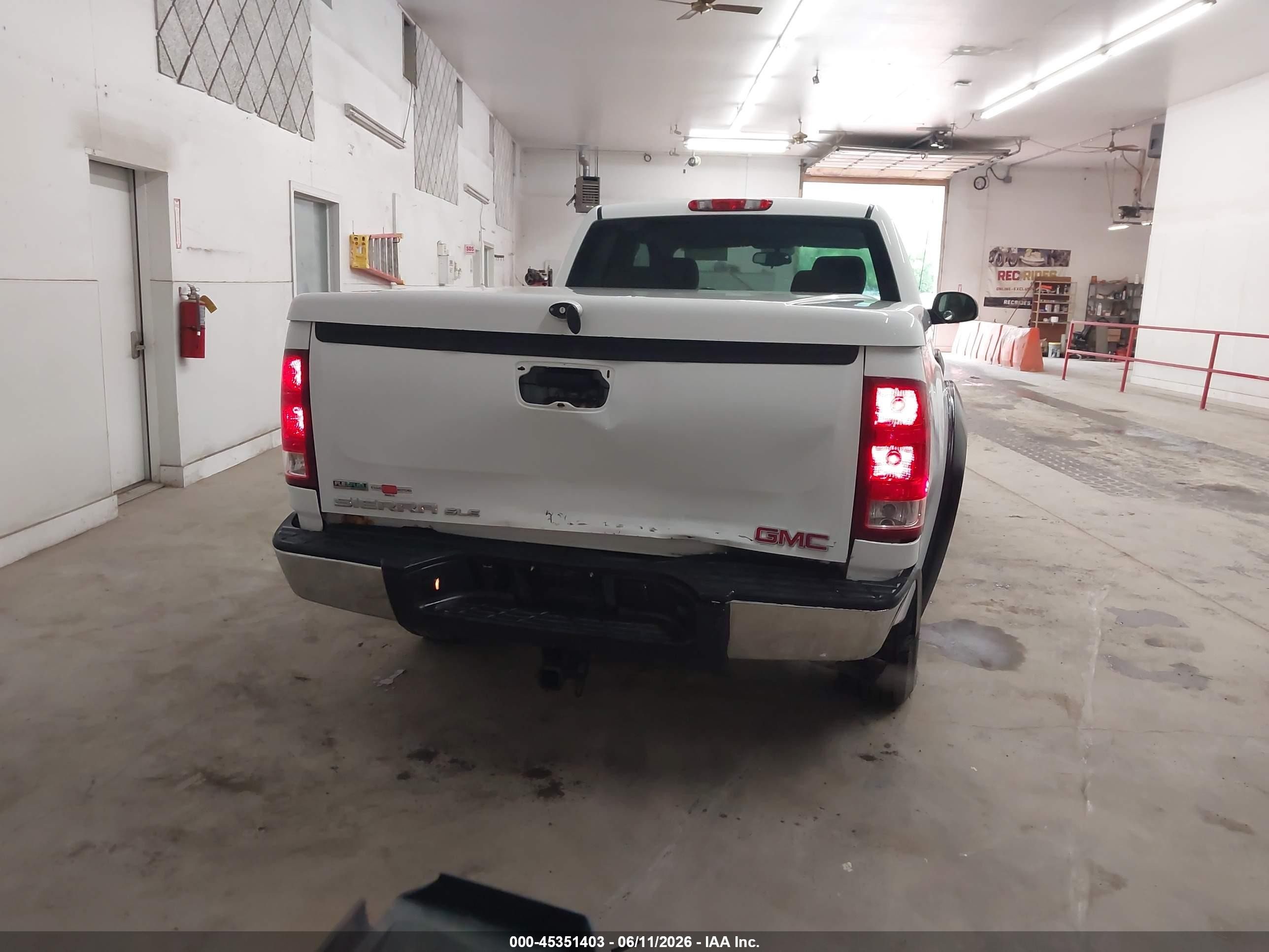 2012 Gmc Sierra 1500 Sle White vin: 1GTR1VE02CZ219228