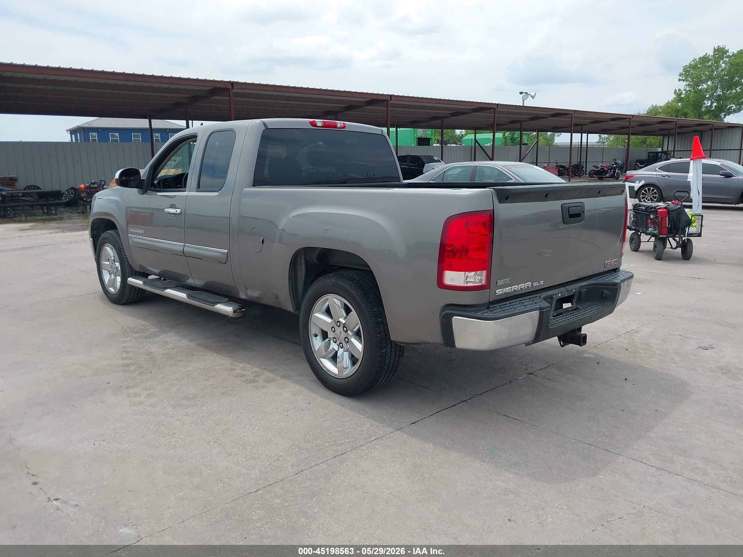 2012 Gmc Sierra 1500 Sle Gray vin: 1GTR1VE02CZ269465