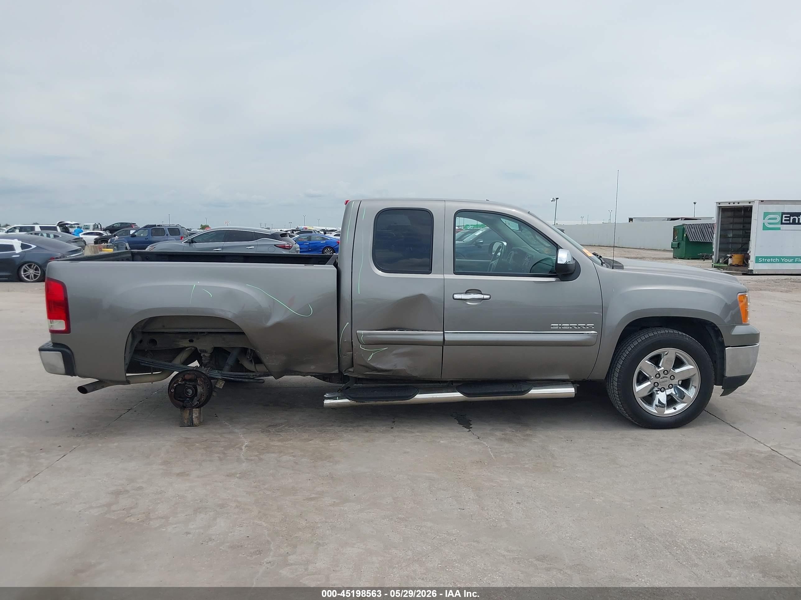 2012 Gmc Sierra 1500 Sle Gray vin: 1GTR1VE02CZ269465