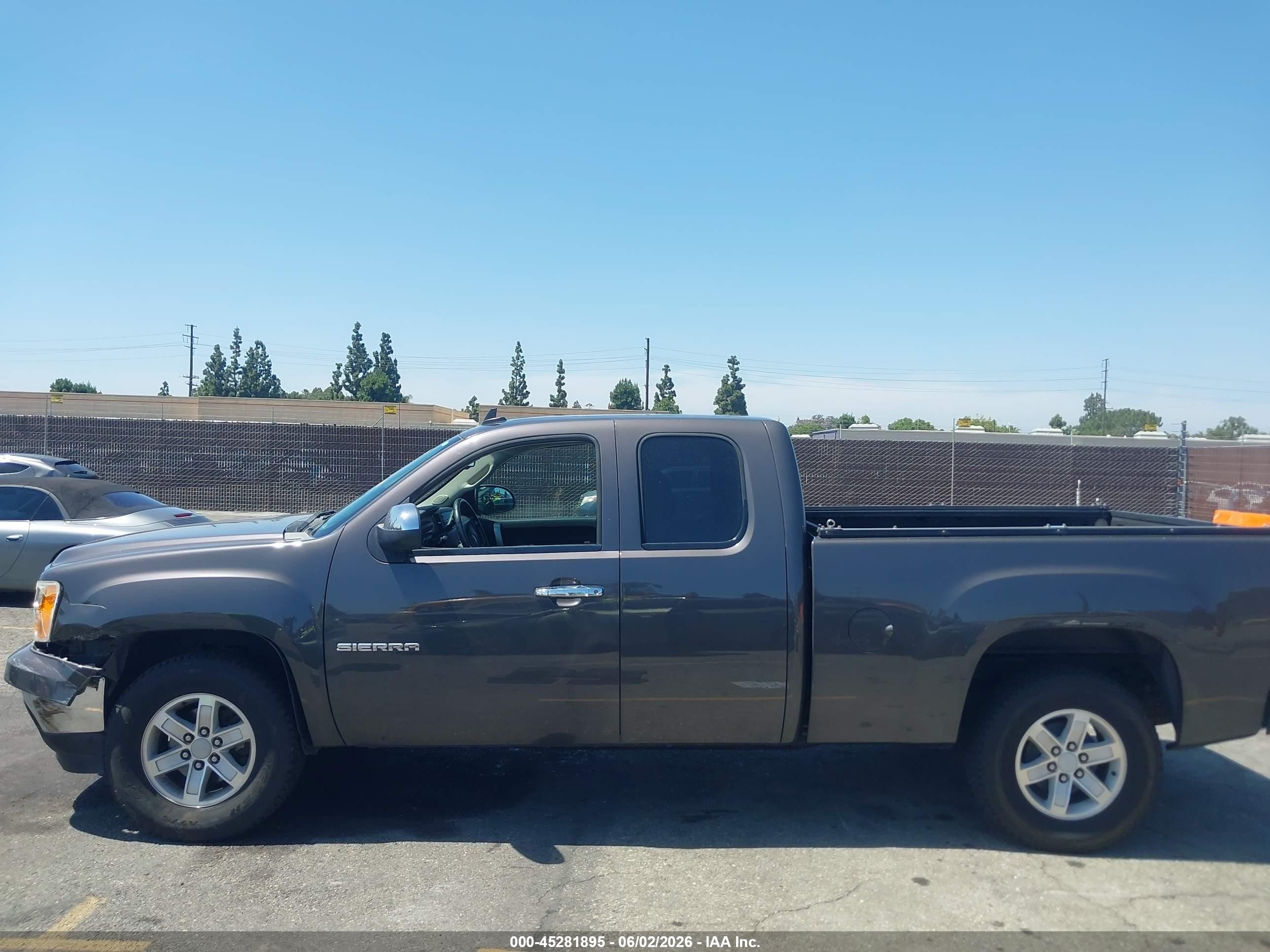 2011 Gmc Sierra 1500 Sle Gray vin: 1GTR1VE03BZ354748