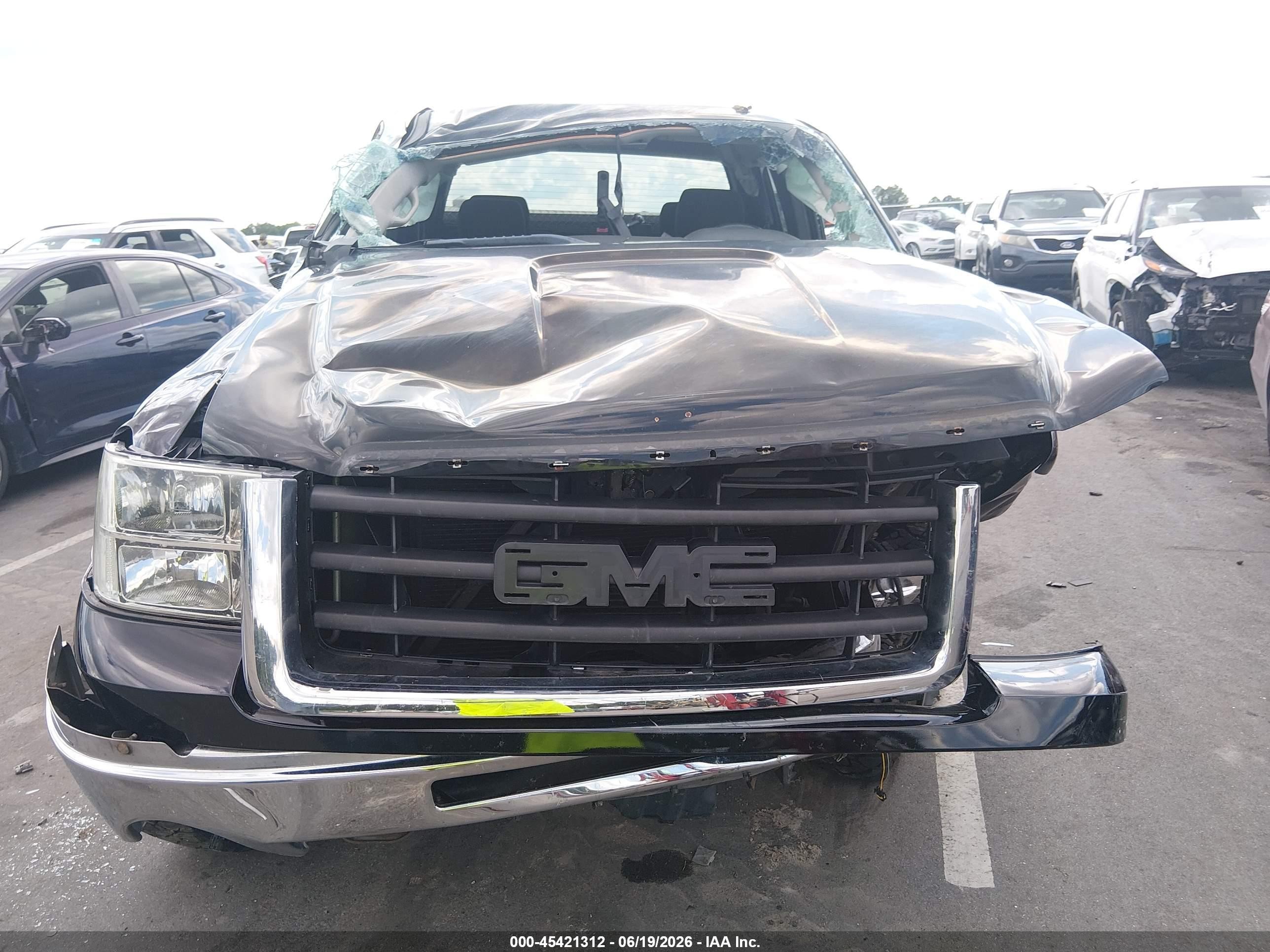 2011 Gmc Sierra 1500 Sle Black vin: 1GTR1VE04BZ457967