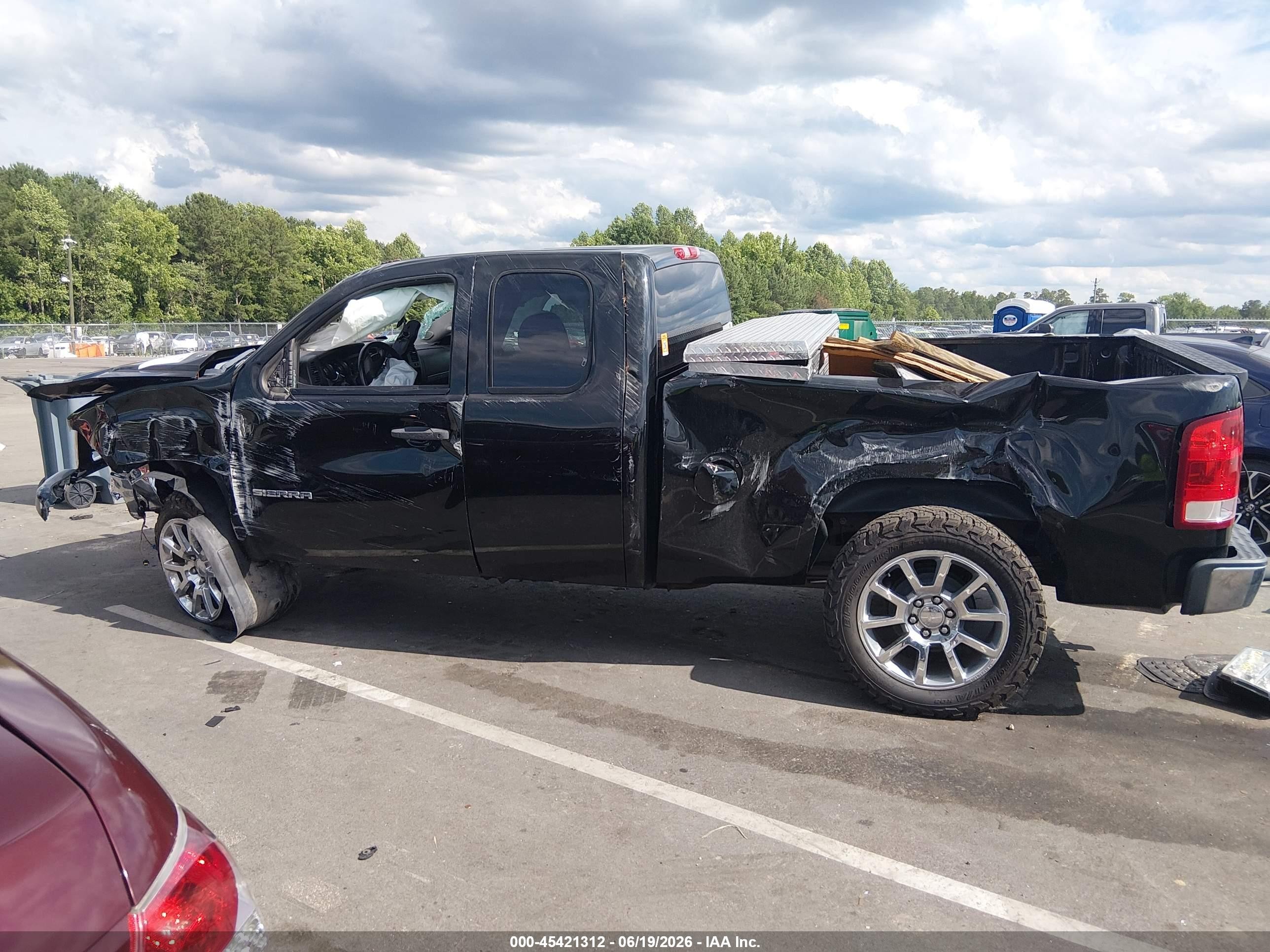 2011 Gmc Sierra 1500 Sle Black vin: 1GTR1VE04BZ457967