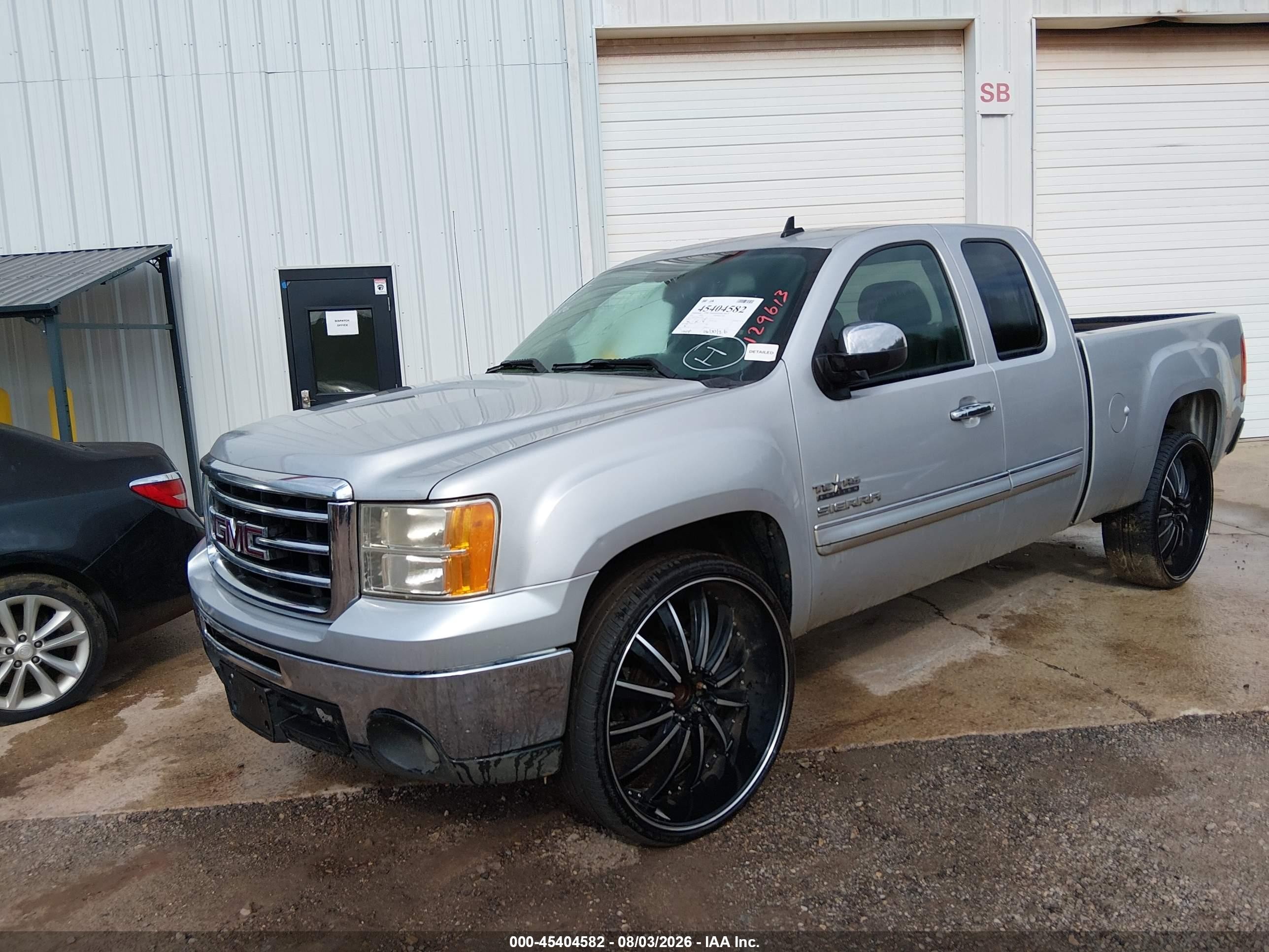 2012 Gmc Sierra 1500 Sle Silver vin: 1GTR1VE04CZ129613