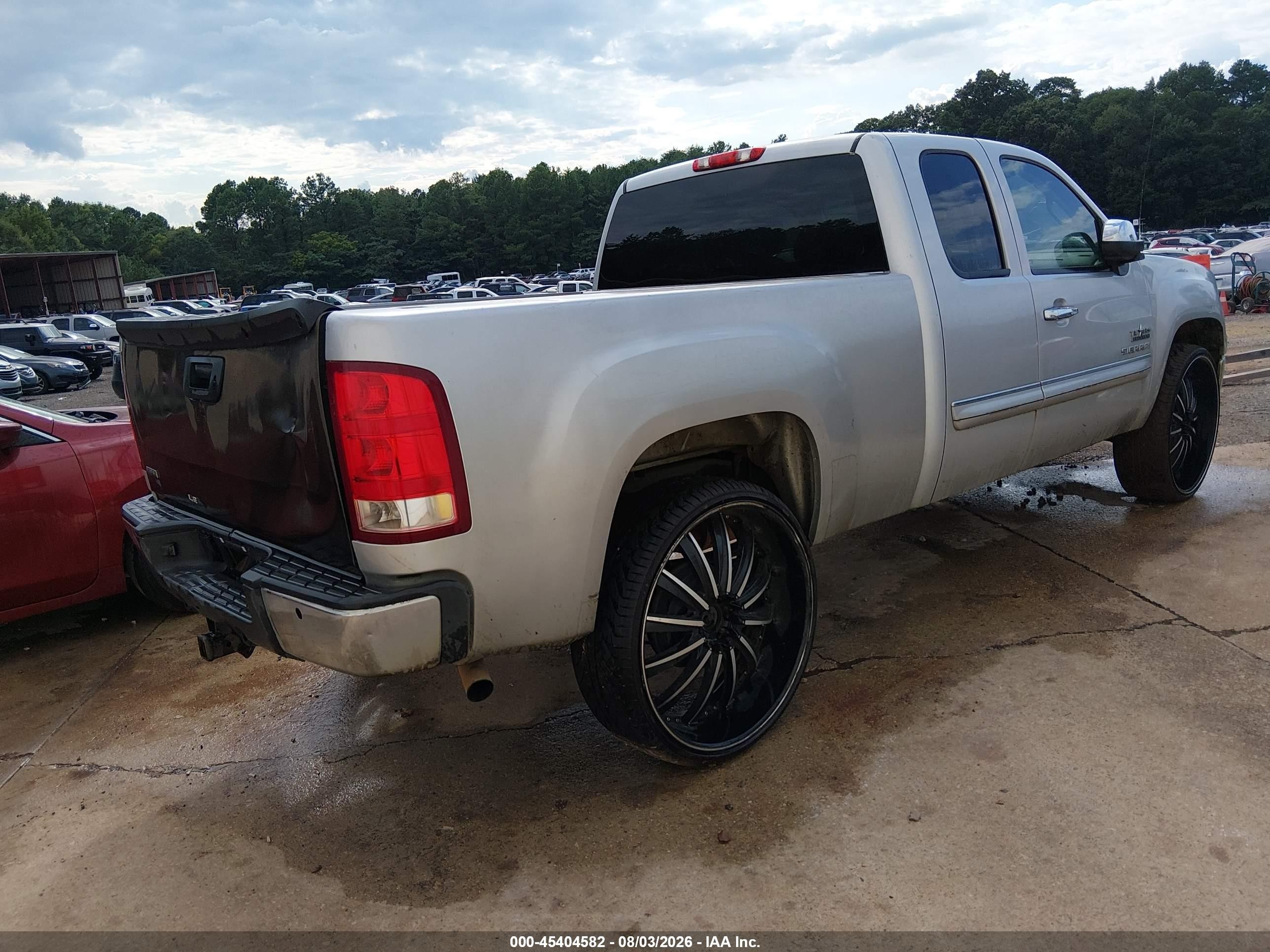 2012 Gmc Sierra 1500 Sle Silver vin: 1GTR1VE04CZ129613