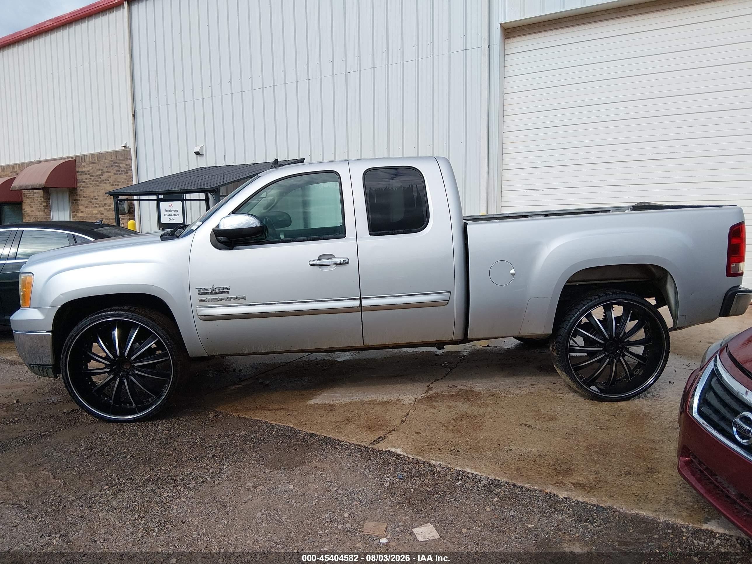 2012 Gmc Sierra 1500 Sle Silver vin: 1GTR1VE04CZ129613