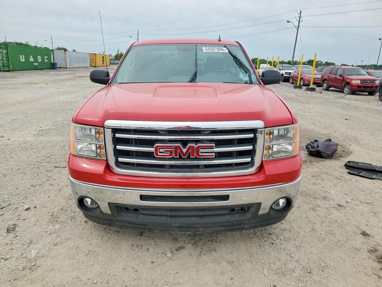 2013 Gmc Sierra C1500 Sle Red vin: 1GTR1VE05DZ108478