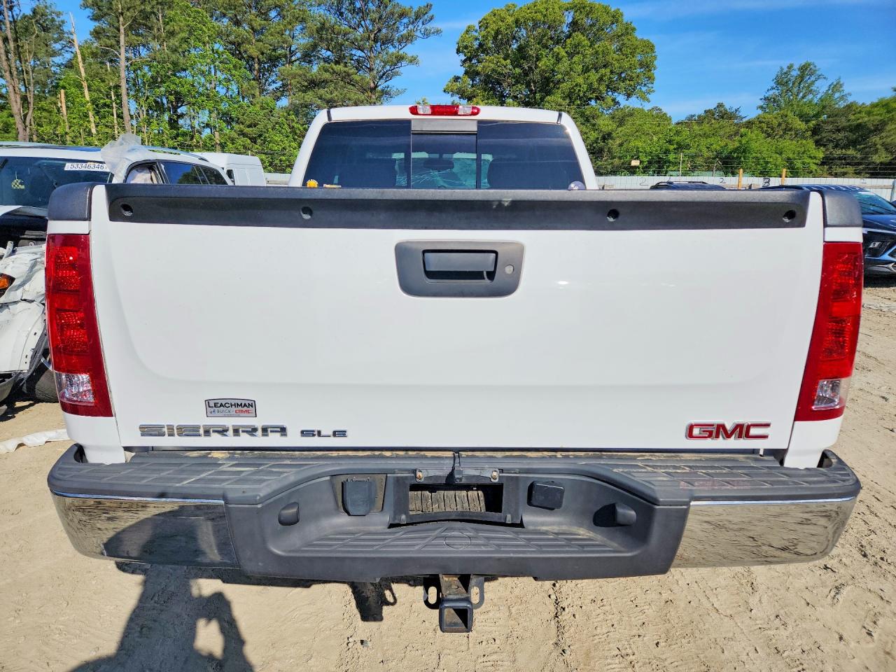 2013 Gmc Sierra K1500 Sle White vin: 1GTR1VE05DZ258333