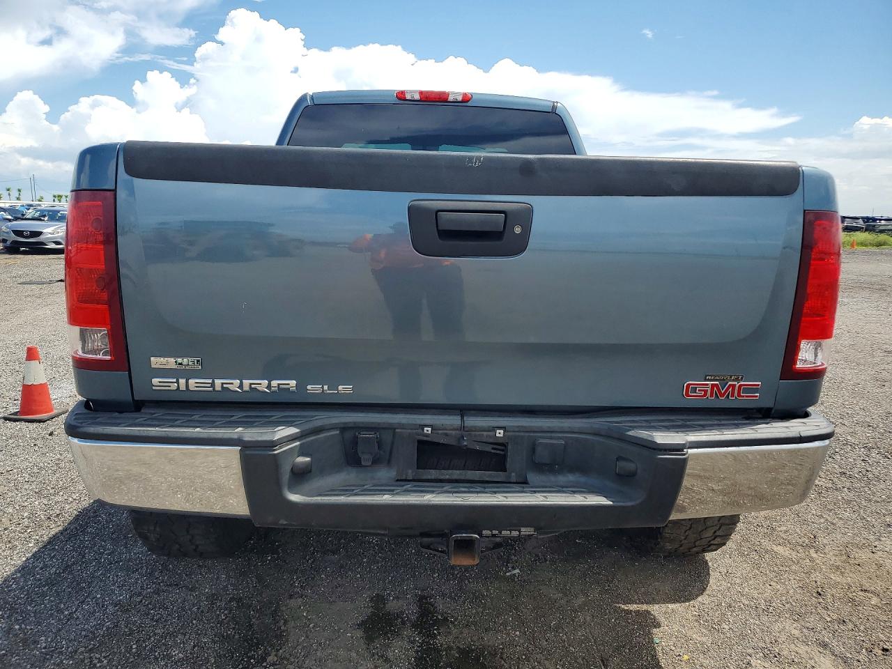2011 Gmc Sierra C1500 Sle Blue vin: 1GTR1VE07BZ456103