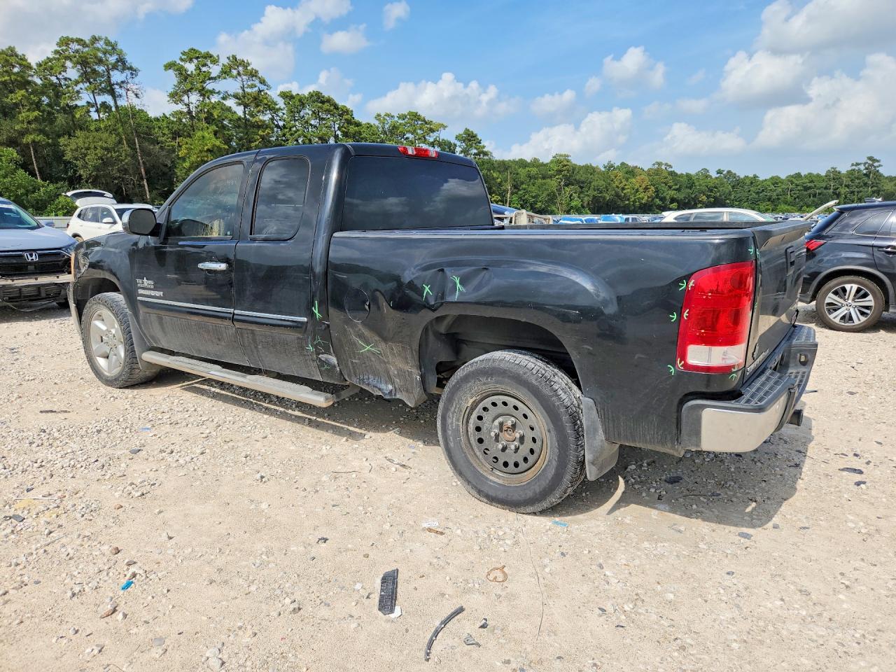 2013 Gmc Sierra C1500 Sle Черный vin: 1GTR1VE07DZ115545