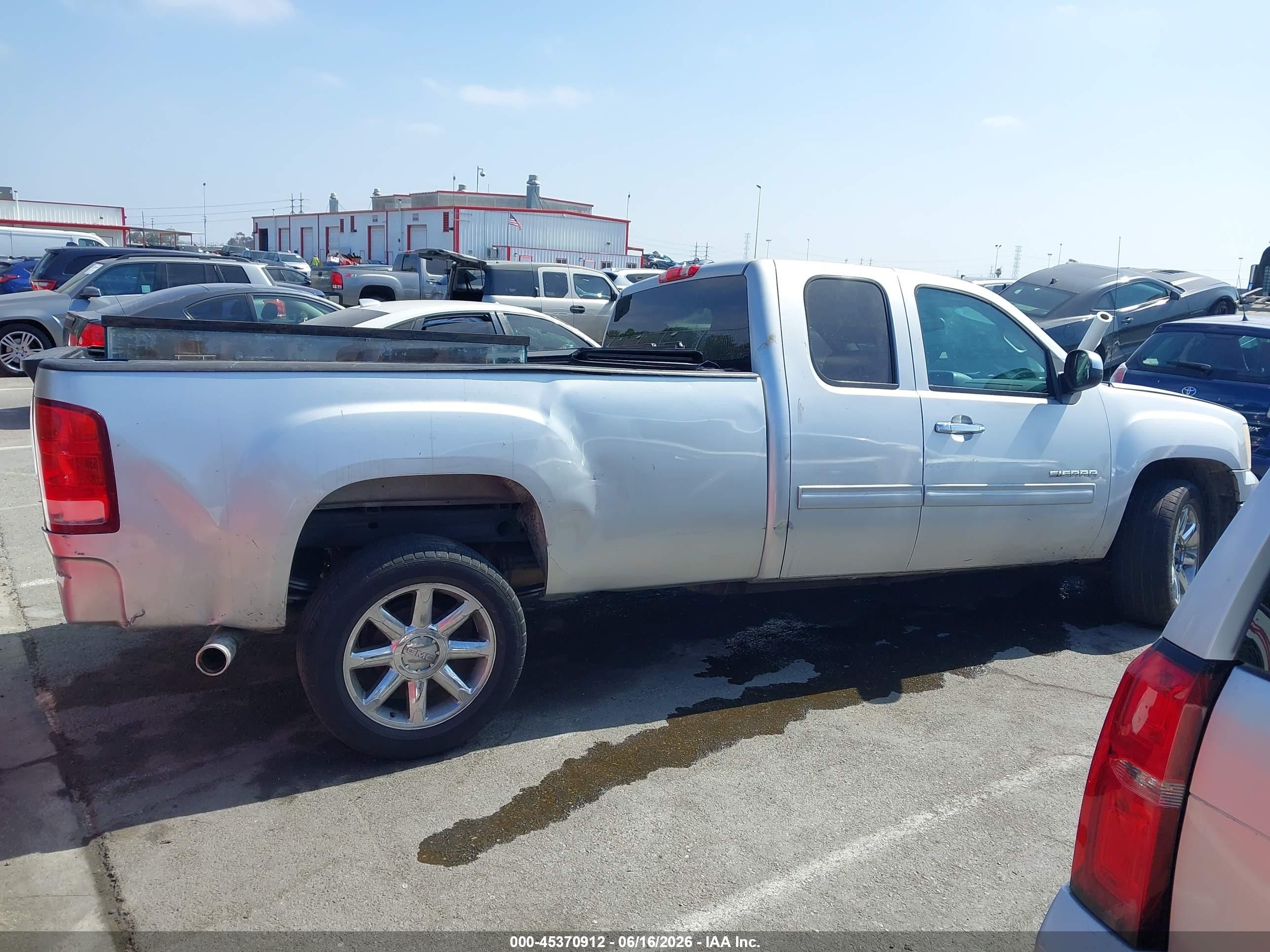 2012 Gmc Sierra 1500 Sle Silver vin: 1GTR1VE08CZ255862