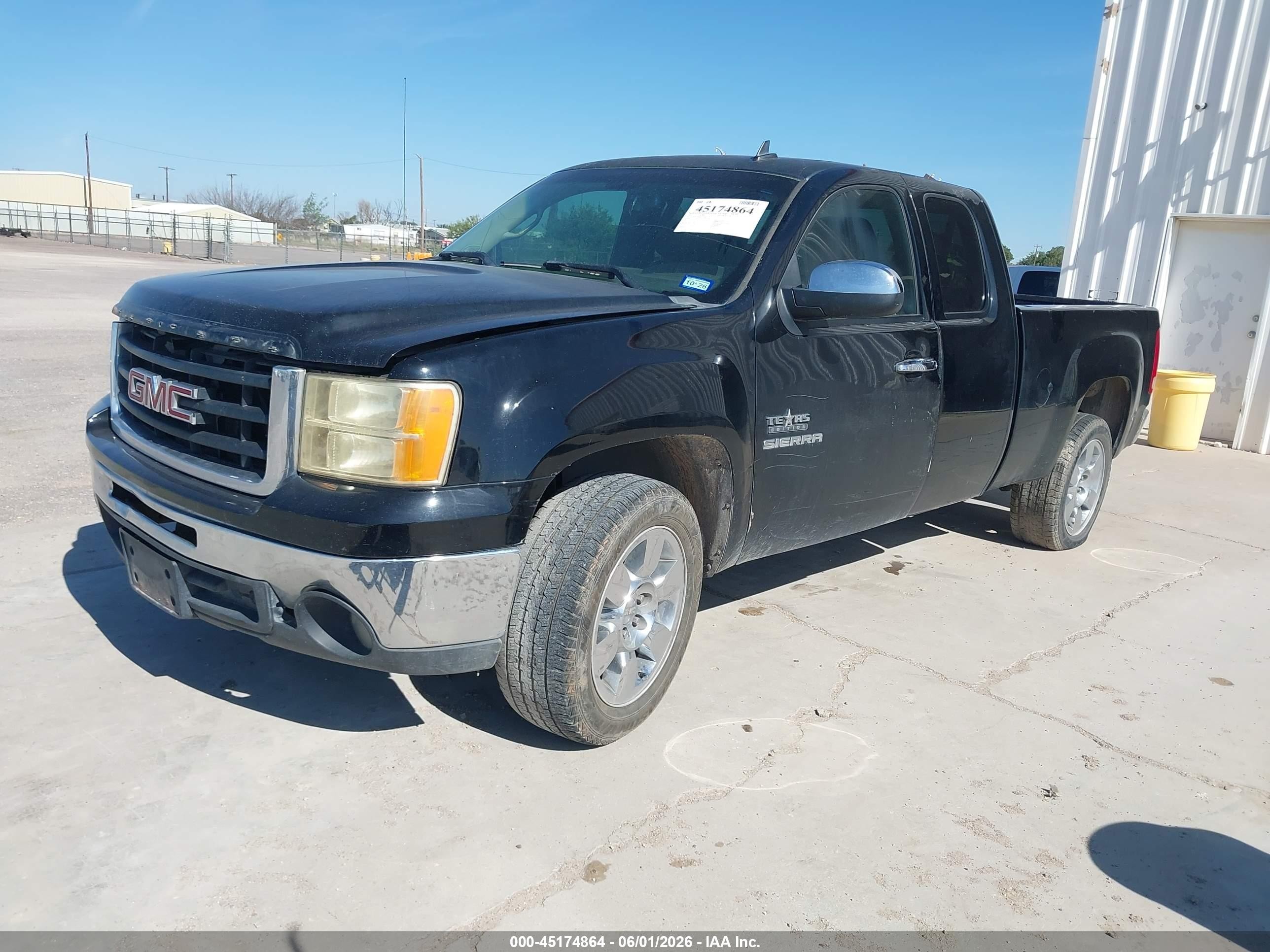 2011 Gmc Sierra 1500 Sle Black vin: 1GTR1VE09BZ224988