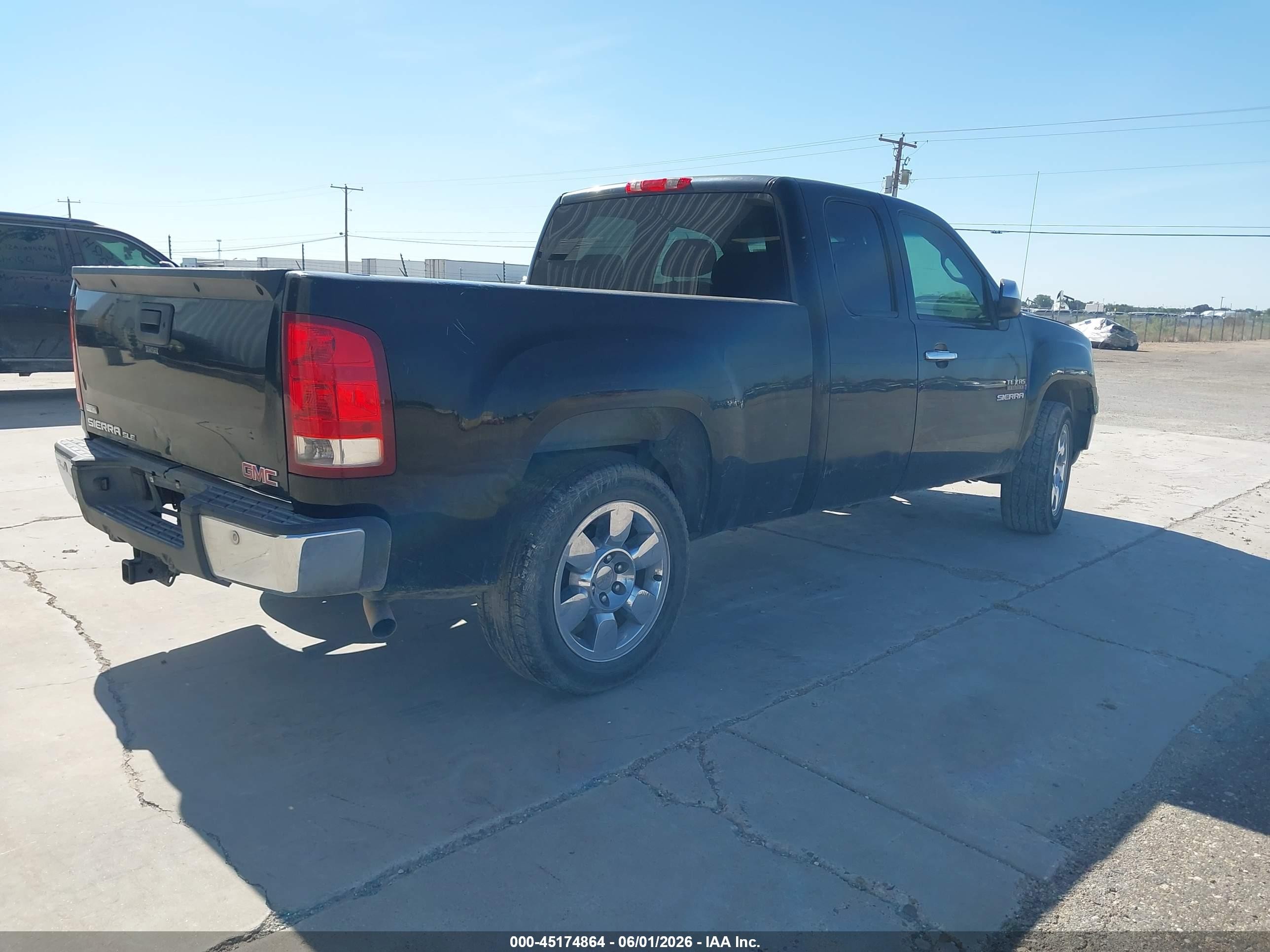 2011 Gmc Sierra 1500 Sle Black vin: 1GTR1VE09BZ224988