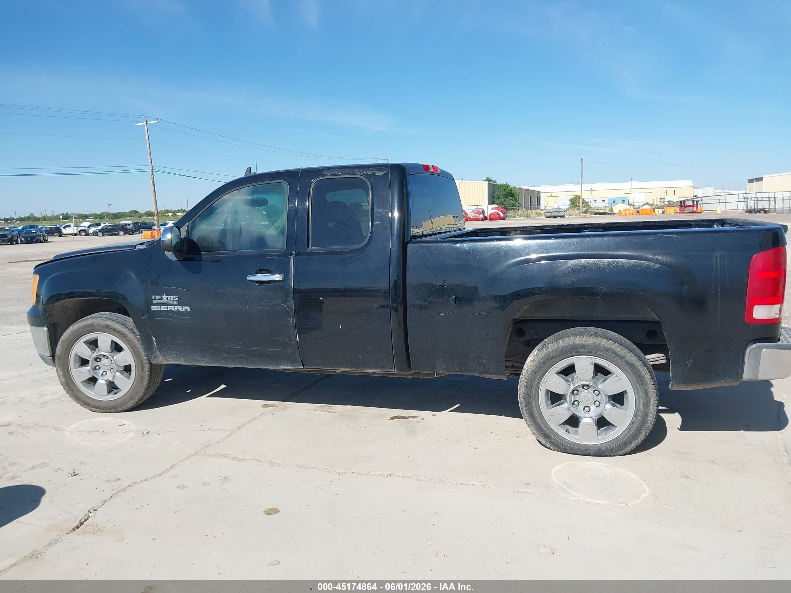 2011 Gmc Sierra 1500 Sle Black vin: 1GTR1VE09BZ224988
