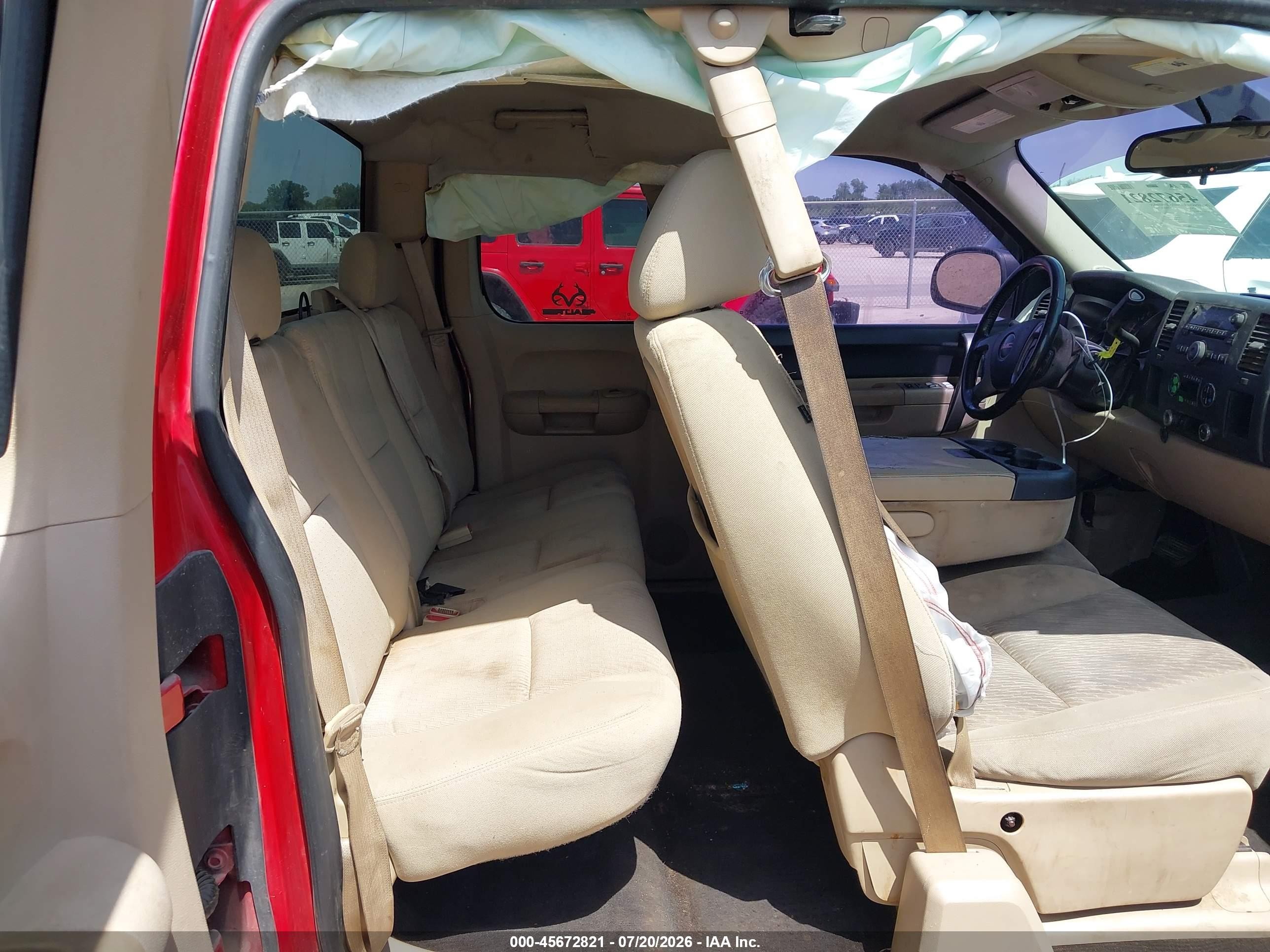 2011 Gmc Sierra 1500 Sle Red vin: 1GTR1VE09BZ460752