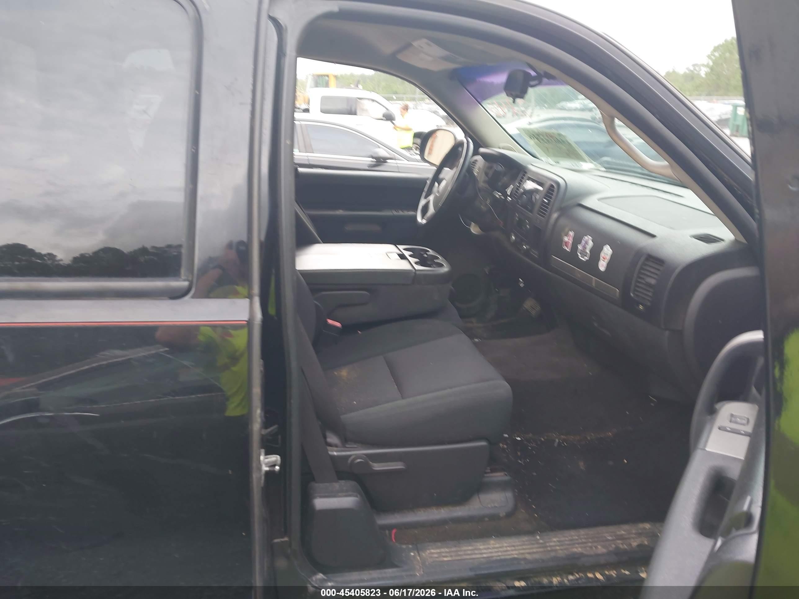2011 Gmc Sierra 1500 Sle Черный vin: 1GTR1VE0XBZ372454