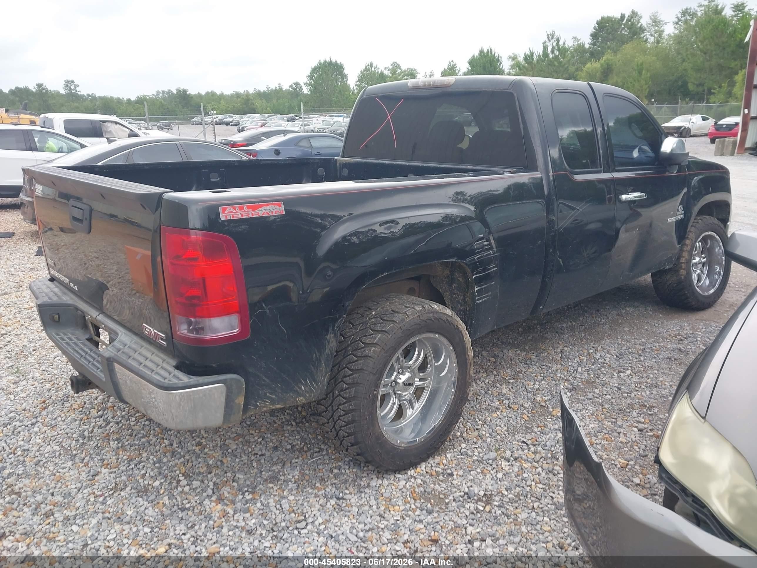 2011 Gmc Sierra 1500 Sle Черный vin: 1GTR1VE0XBZ372454