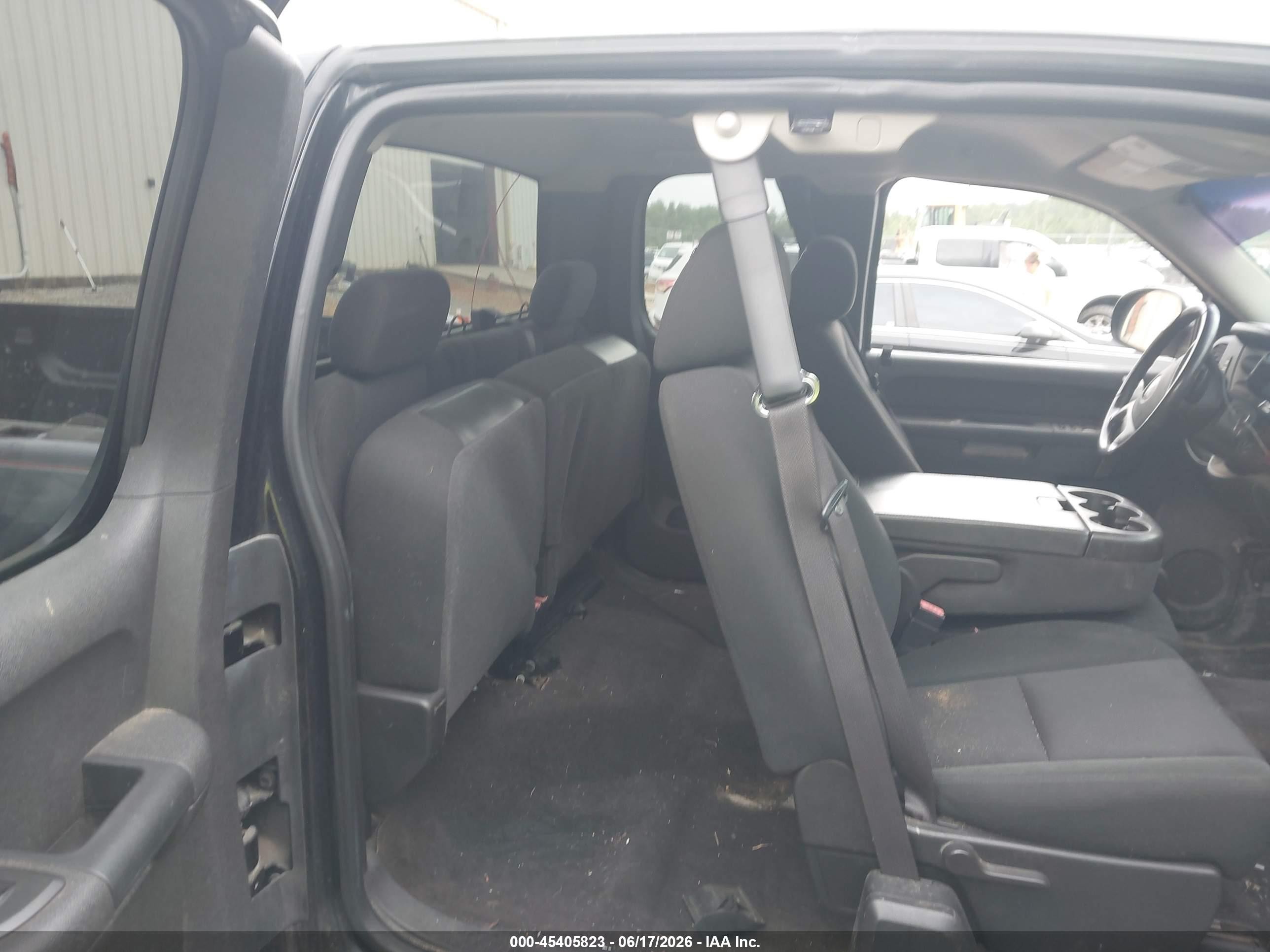 2011 Gmc Sierra 1500 Sle Черный vin: 1GTR1VE0XBZ372454
