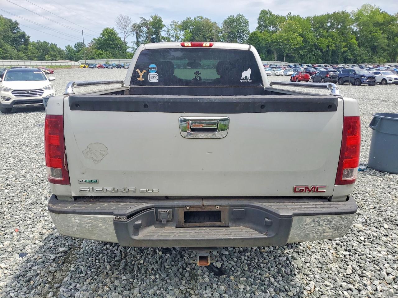 2011 Gmc Sierra C1500 Sle Silver vin: 1GTR1VEA4BZ214524