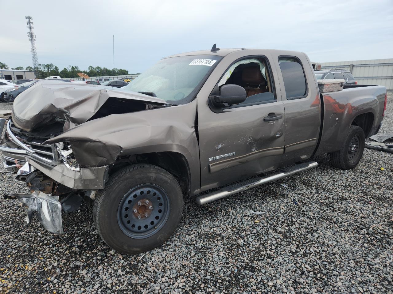 2012 Gmc Sierra C1500 Sle Gray vin: 1GTR1VEA5CZ259859
